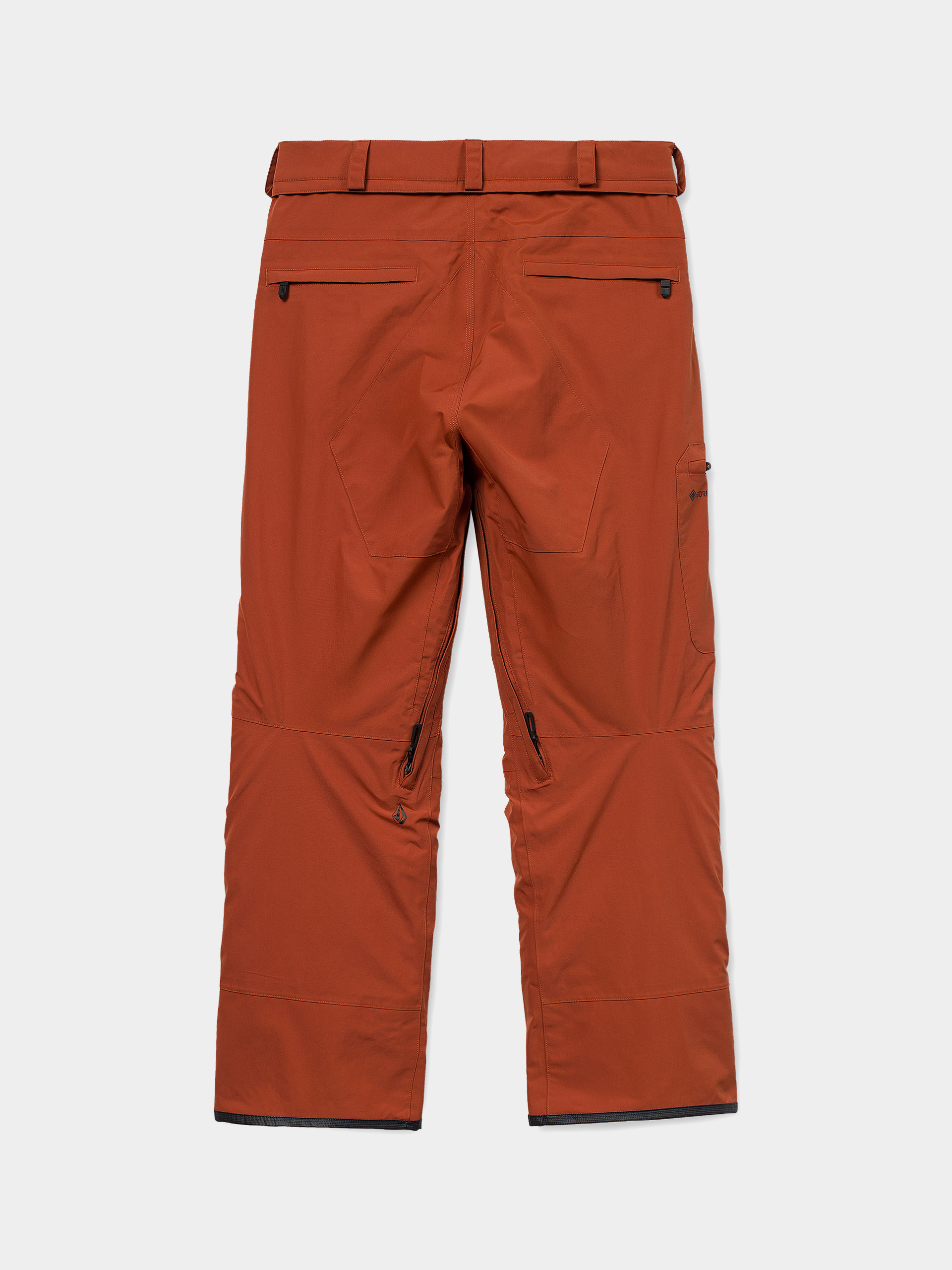 Pentru bărbați Pantaloni pentru snowboard Volcom L Gore Tex (burnt orange)