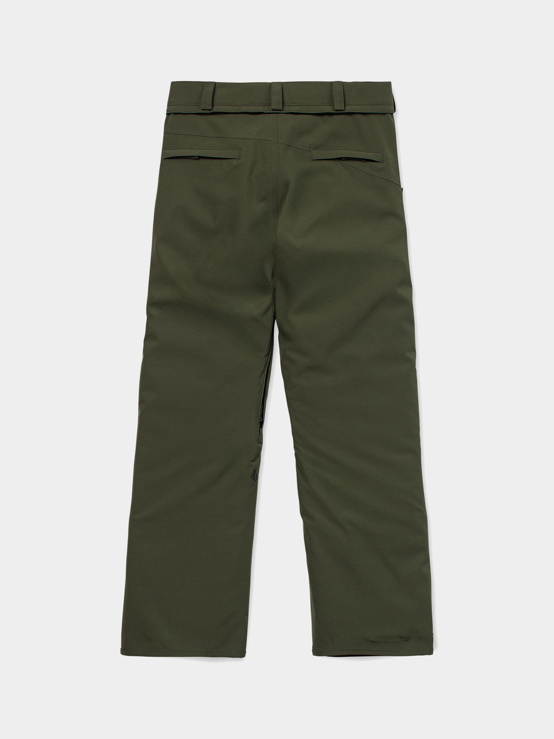 Pentru bărbați Pantaloni pentru snowboard Volcom Freakin Snow Chino (dark green)