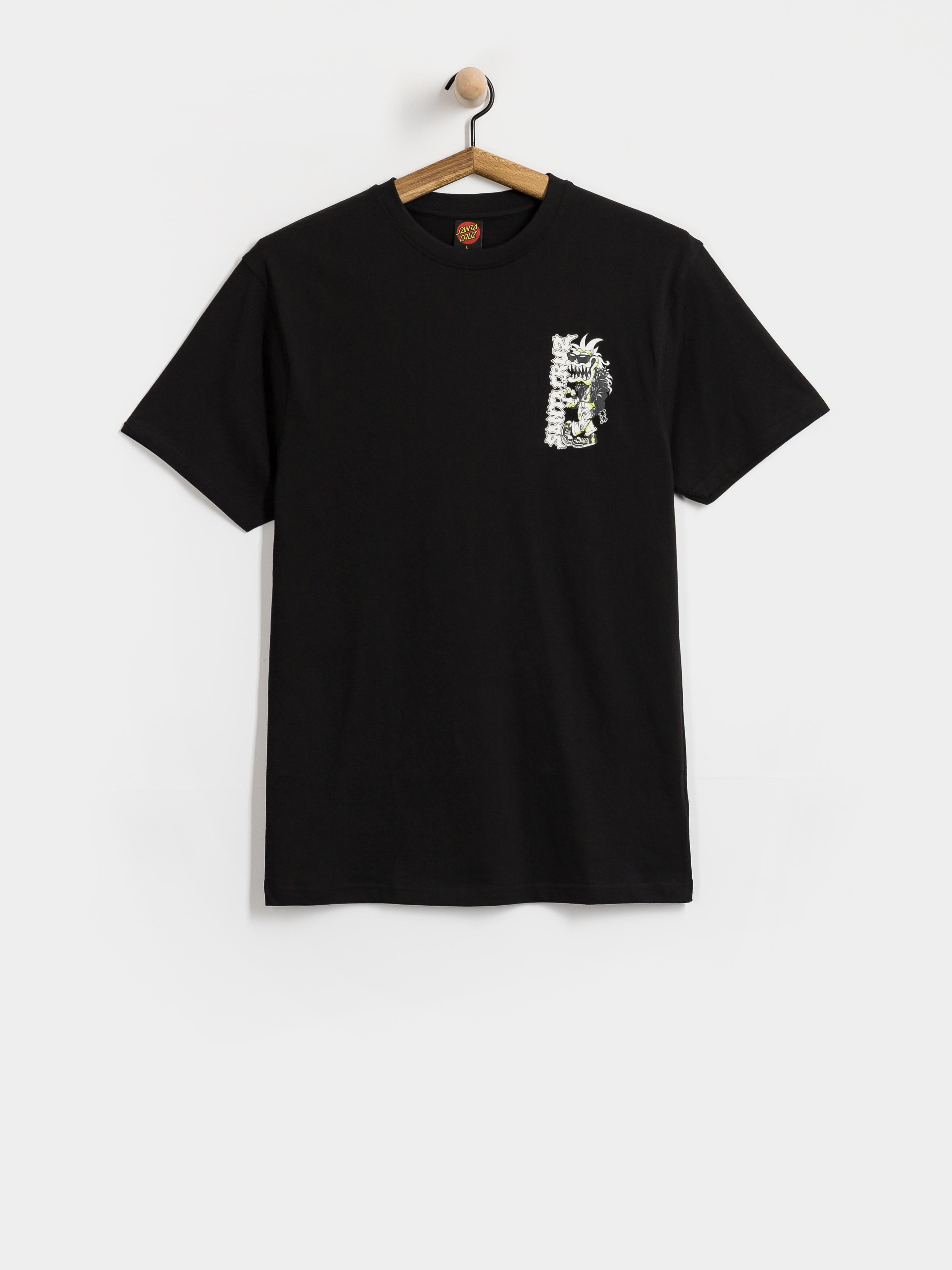 Tricou Santa Cruz Punk Gremlin Front (black)