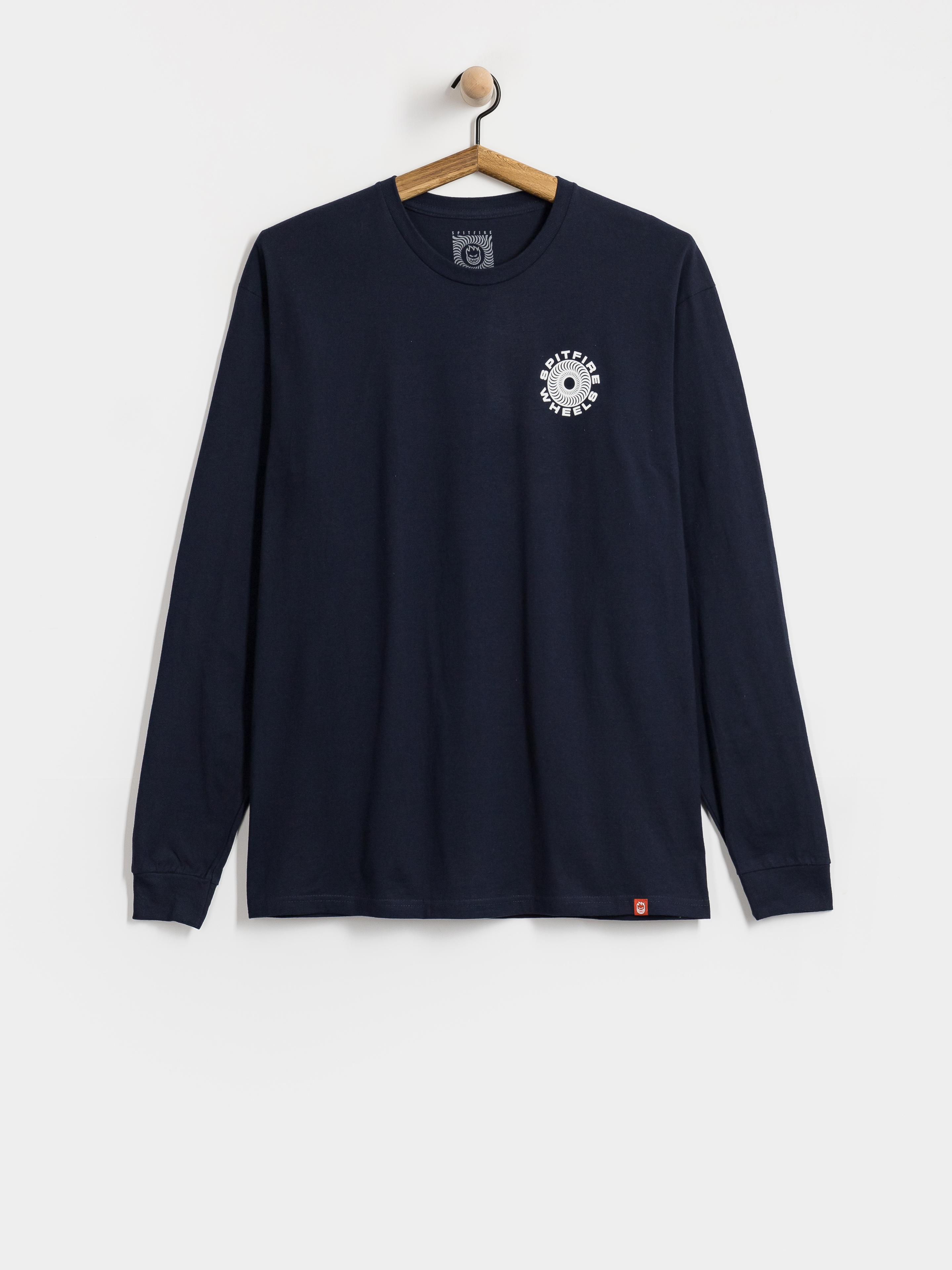 Longsleeve Spitfire Classic 87 Swirl Fill (navy w/white&black prints)
