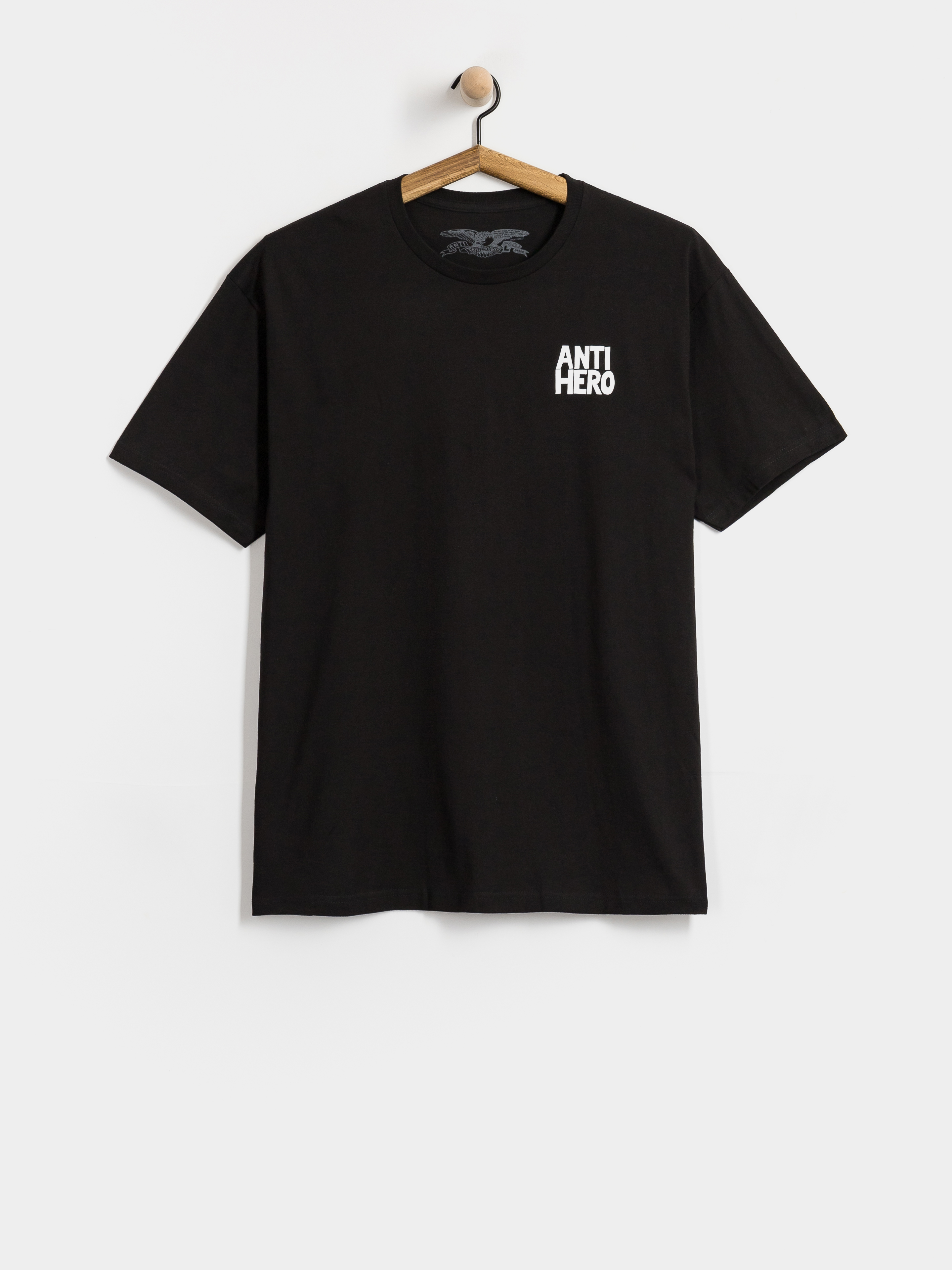 Tricou Antihero Ba First (black w/multi color prints)