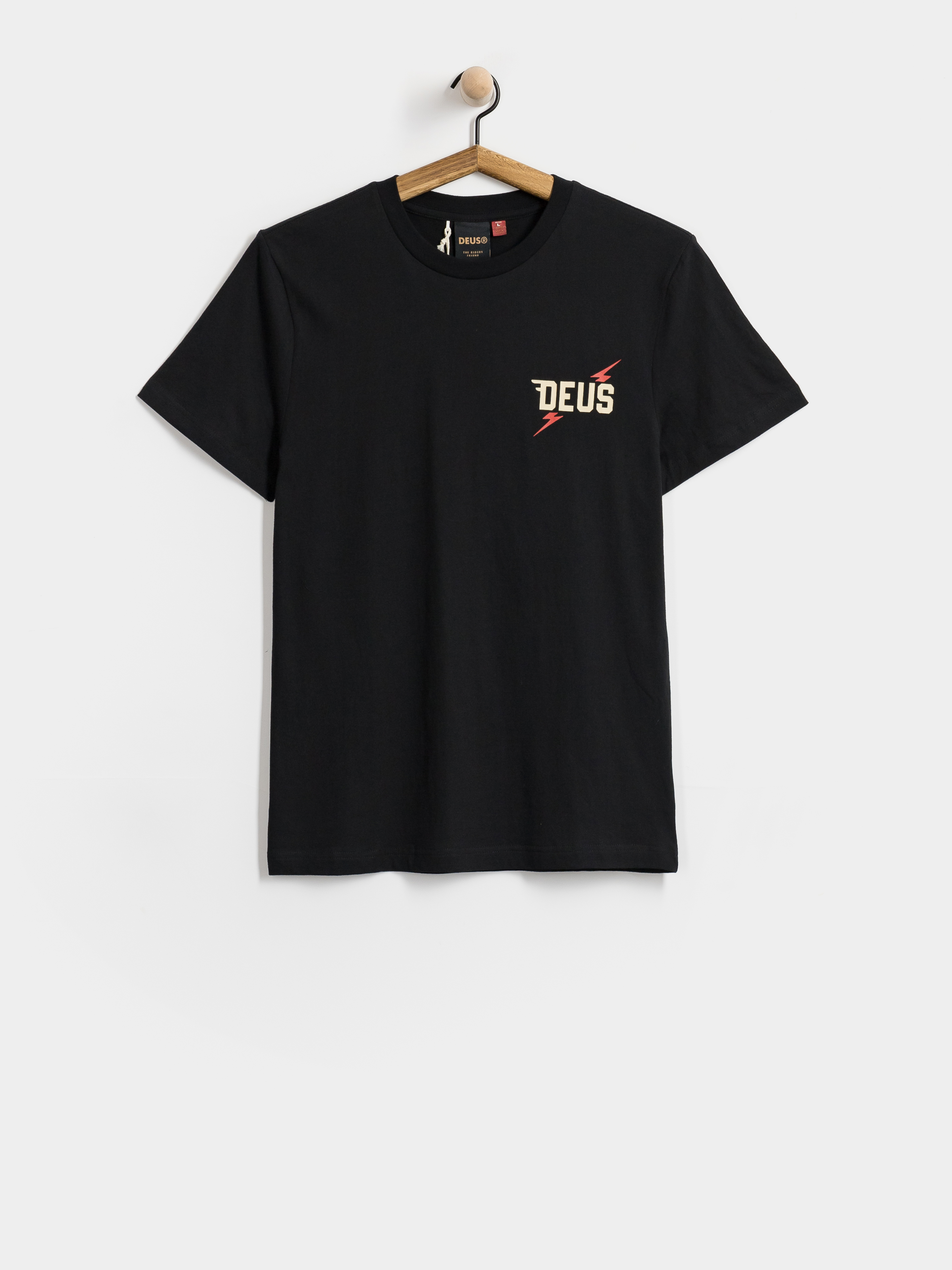 Tricou Deus Ex Machina Global Spark (black)