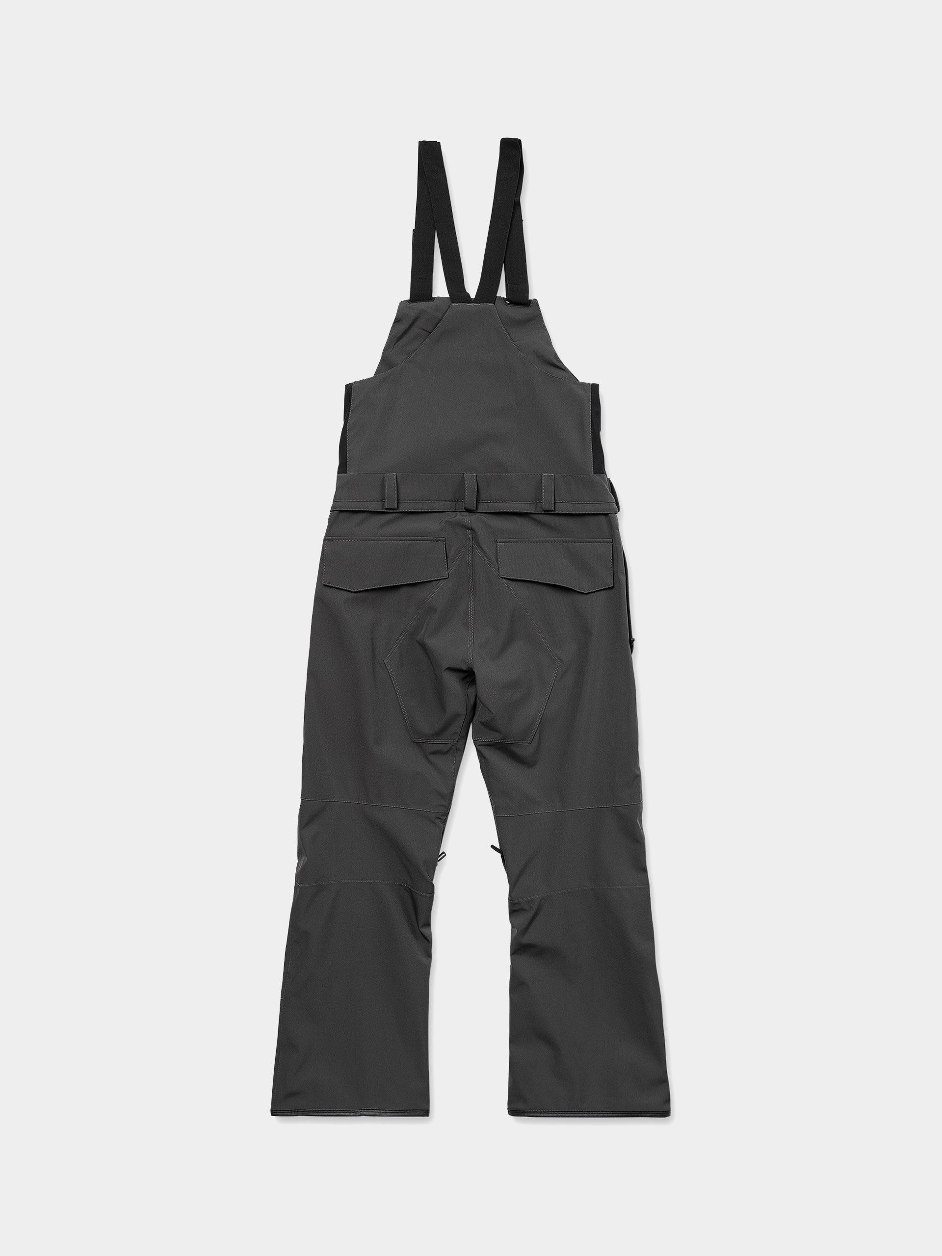 Pentru bărbați Pantaloni pentru snowboard Volcom Roan Bib Overall (dark grey)