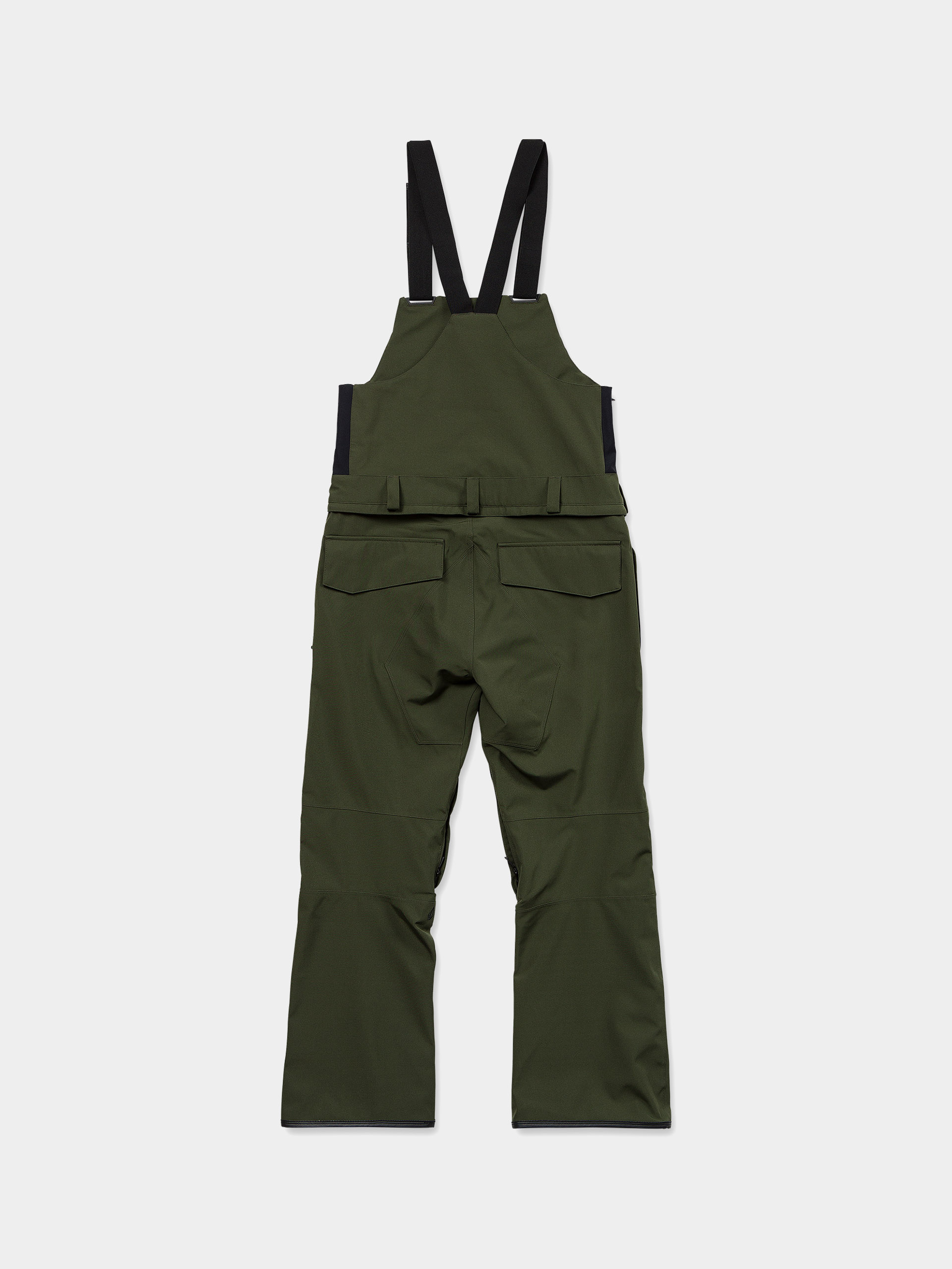 Pentru bărbați Pantaloni pentru snowboard Volcom Roan Bib Overall (dark green)