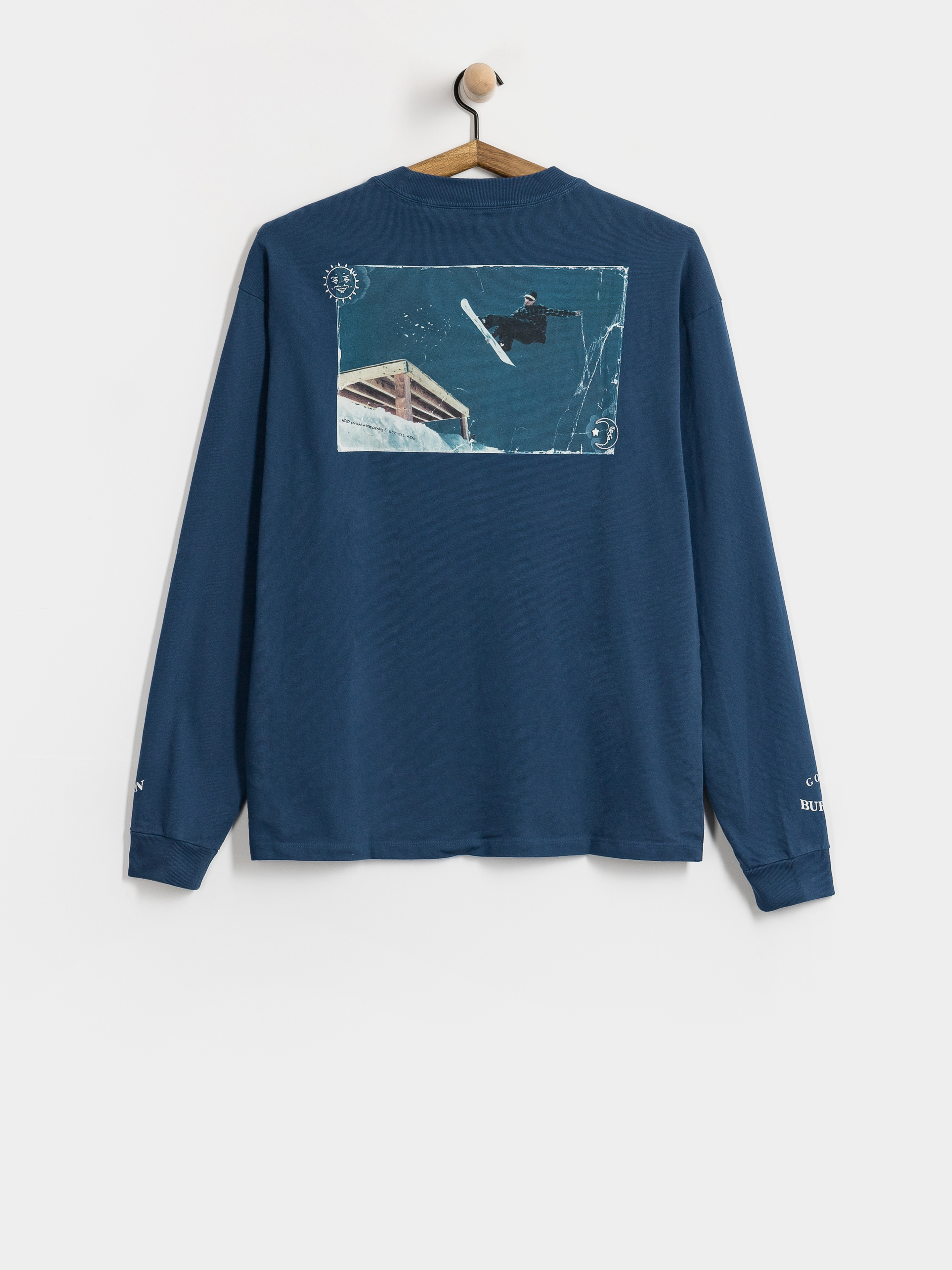 Tricou termic Burton 50TH 90s (selvedge blue)