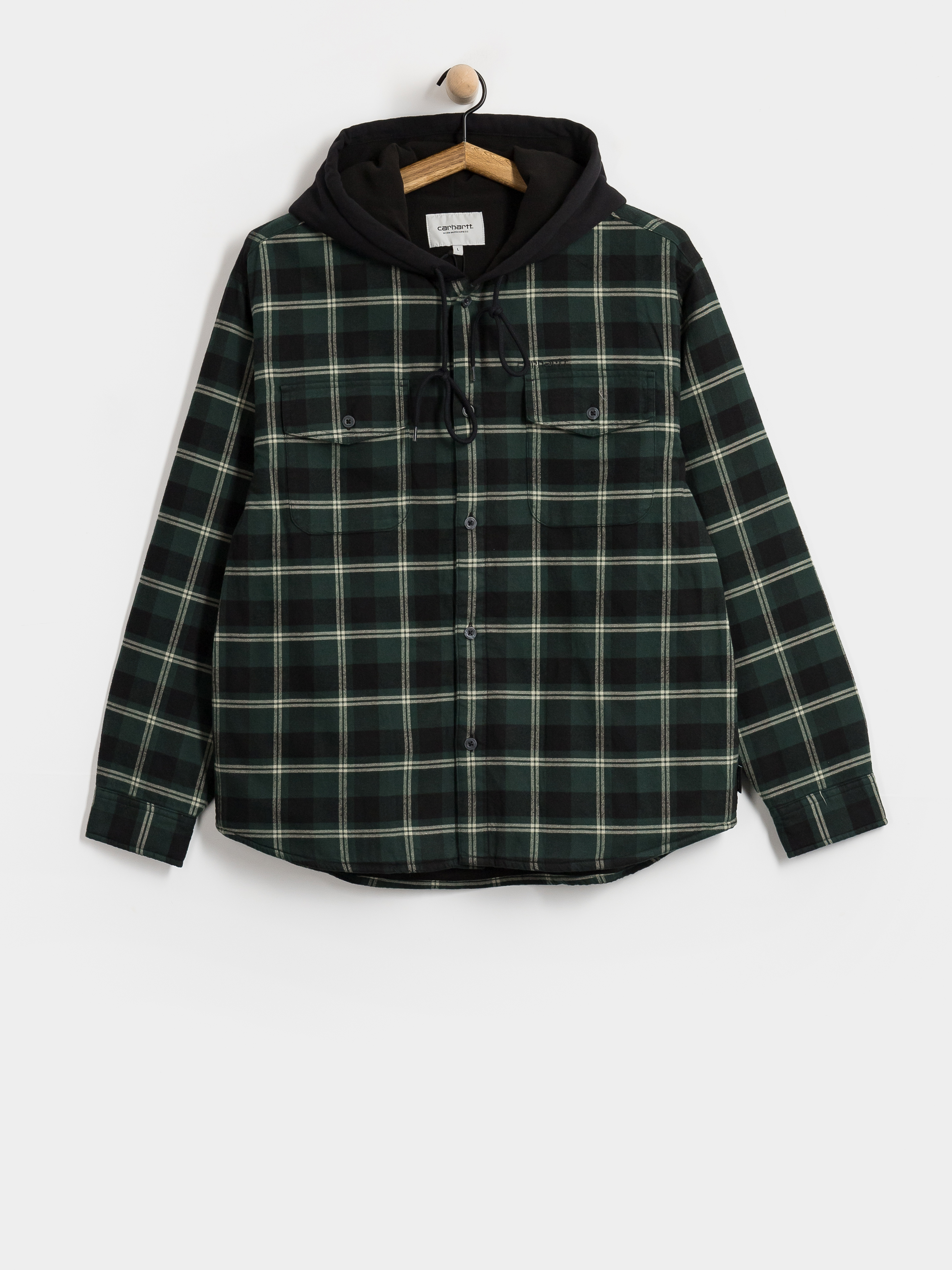 Geacă Carhartt WIP Cobrin (cobrin check dark scarab)