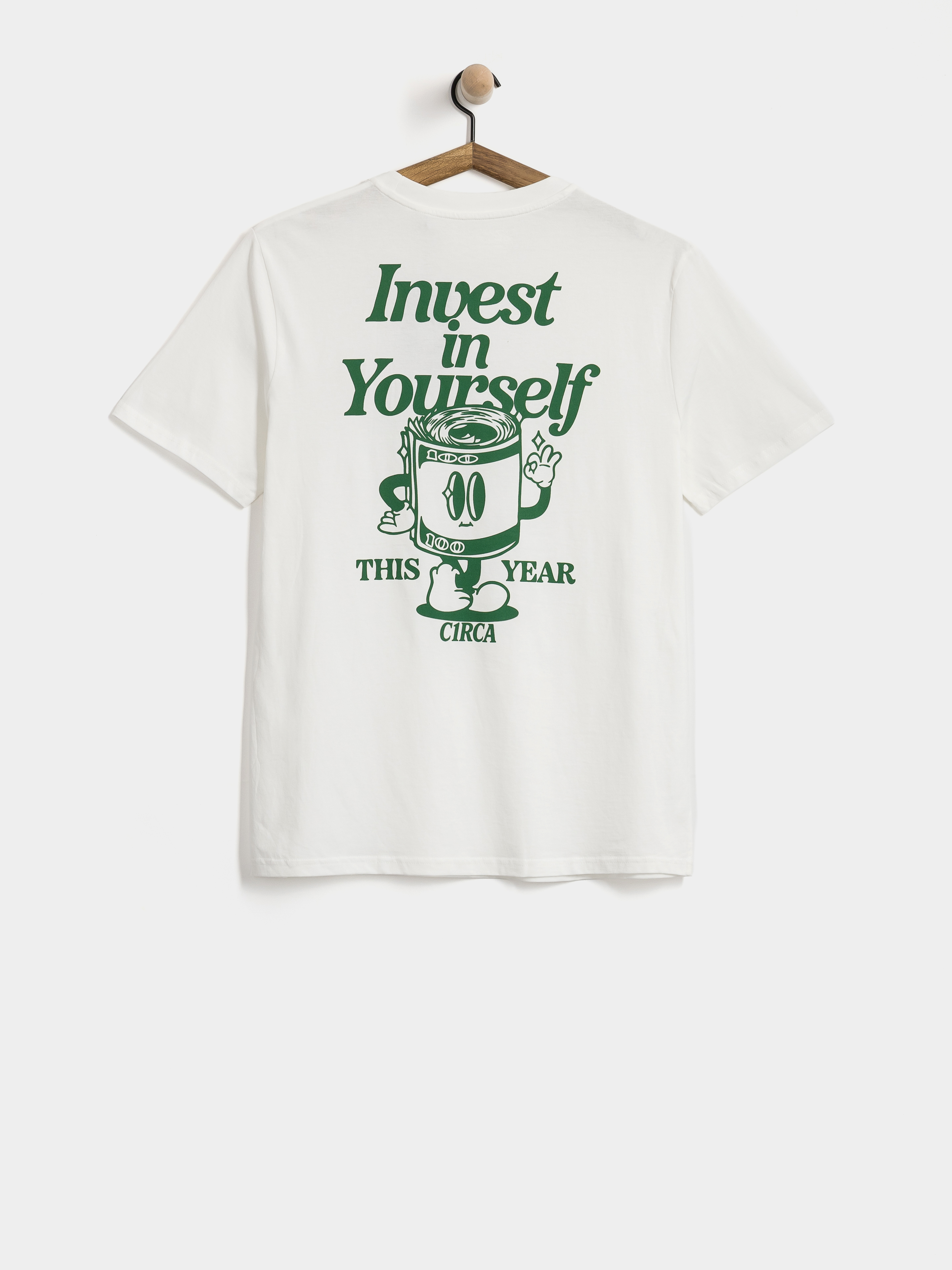 Tricou Circa Self Made Roll (off white)