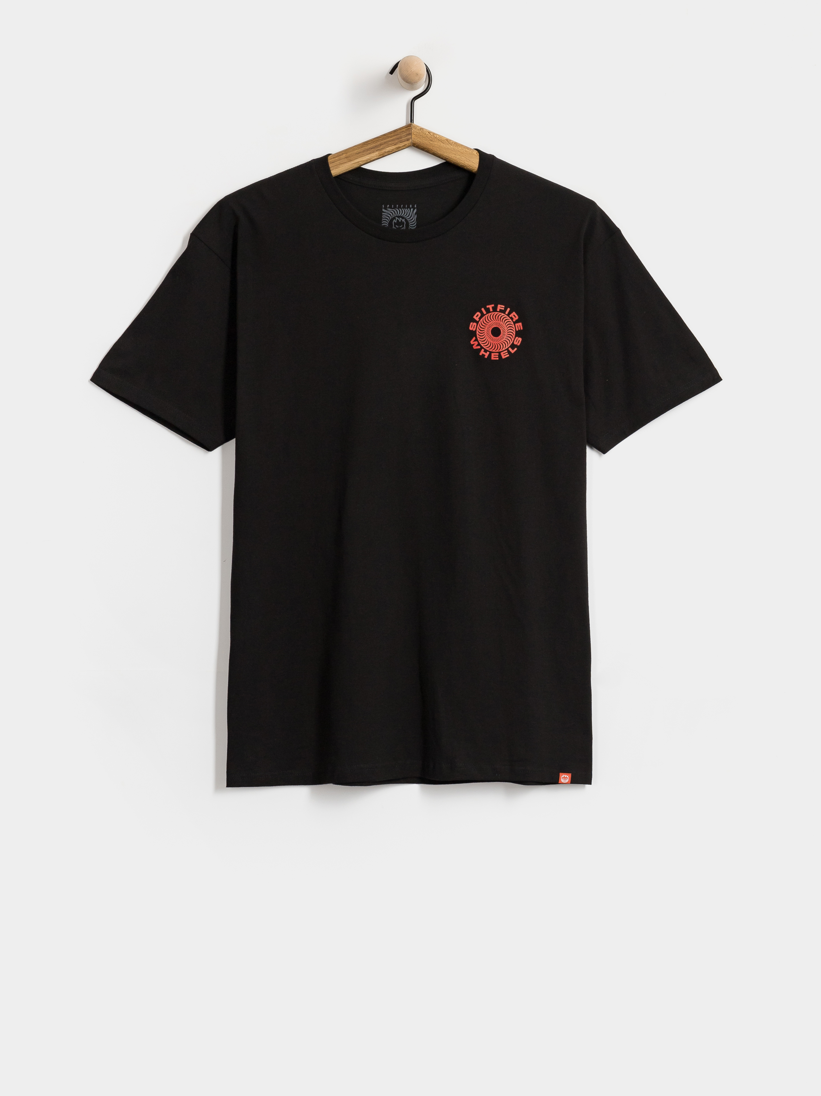 Tricou Spitfire Classic 87 Swirl Fill (black w/red&white prints)
