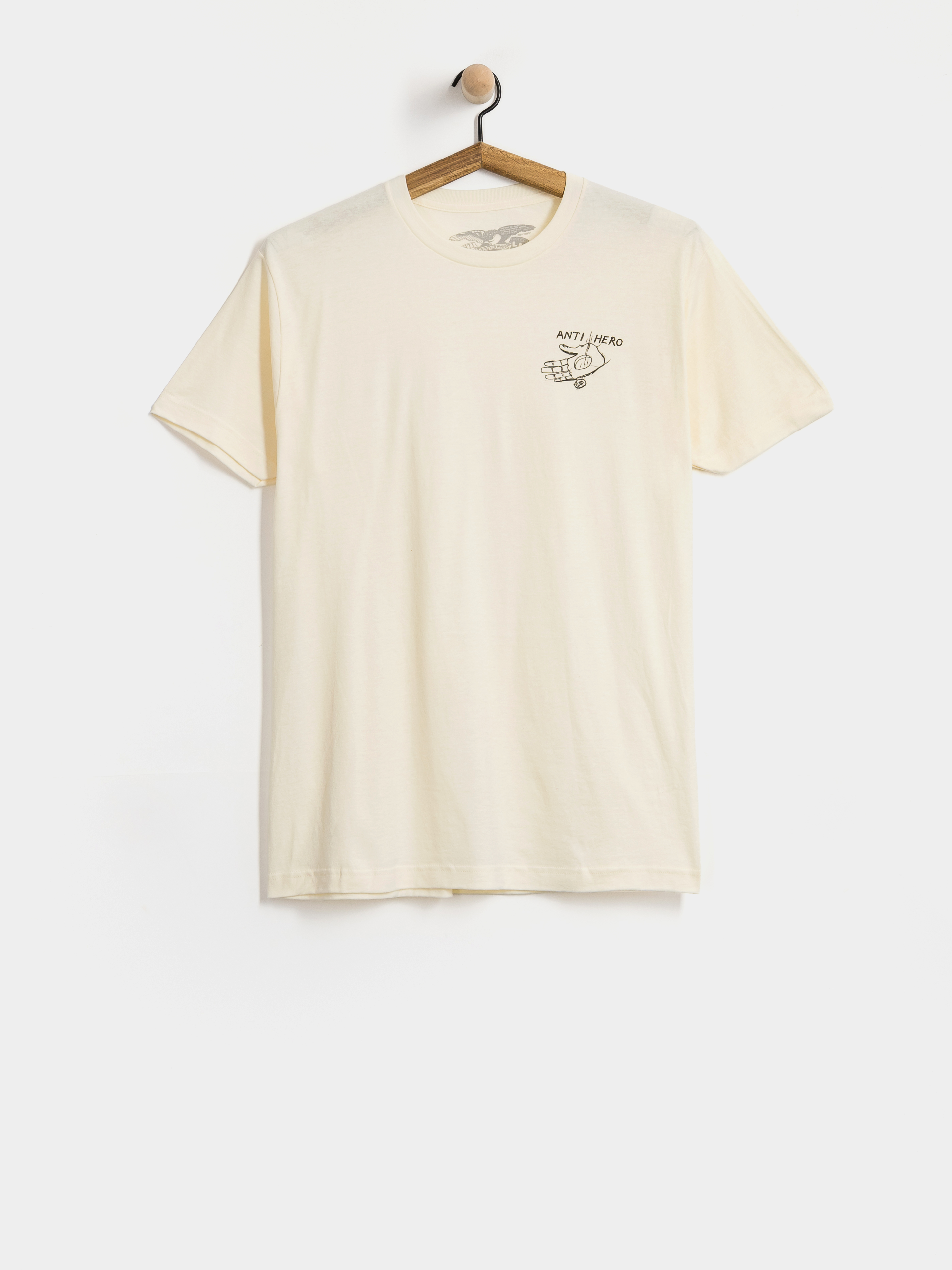 Tricou Antihero Expressions Hand (heather cream)