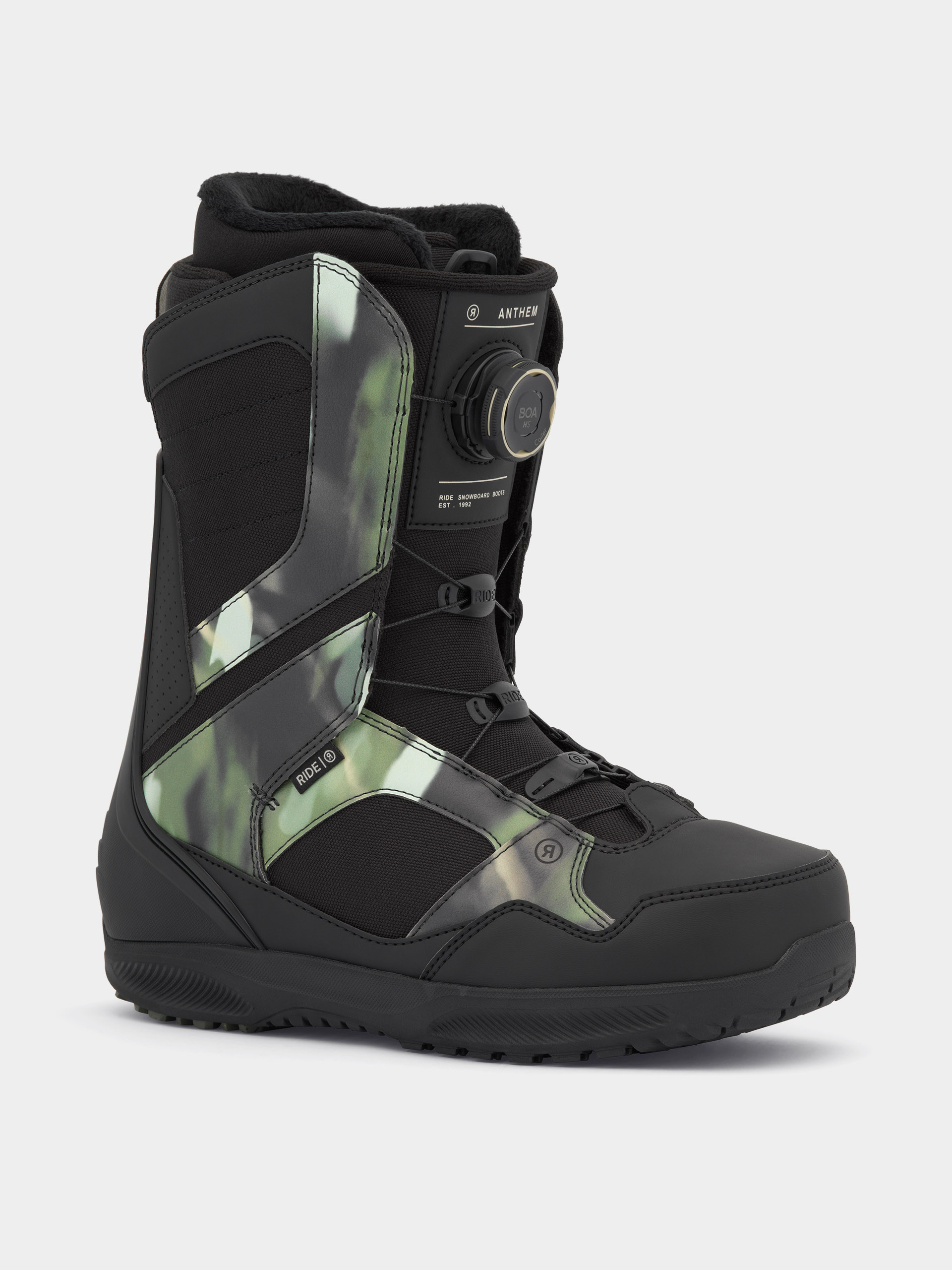 Pentru bărbați Încălțăminte pentru snowboard Ride Anthem (swamp camo)