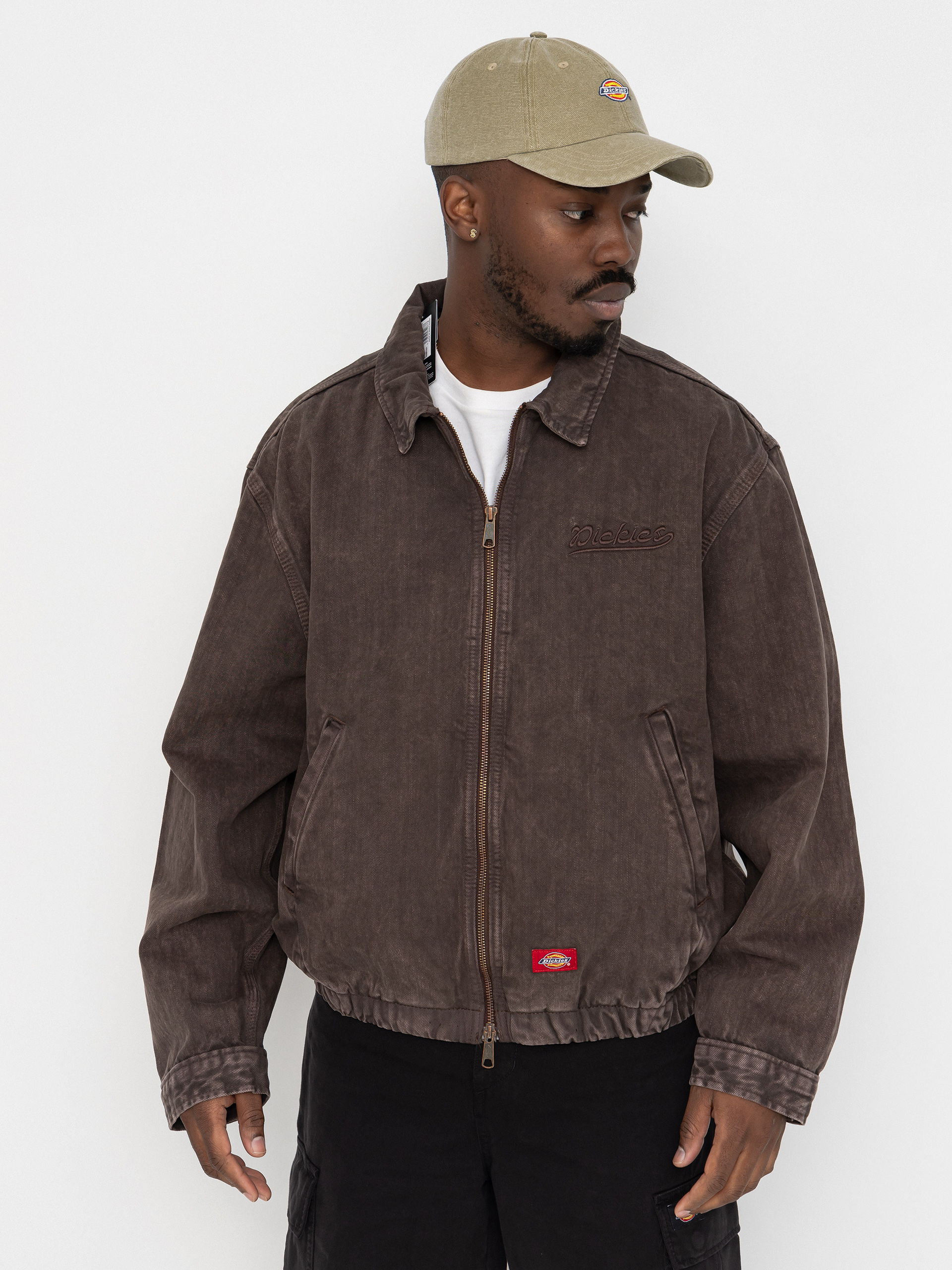 Geacă Dickies Edgewood Unlined Denim (dark brown)