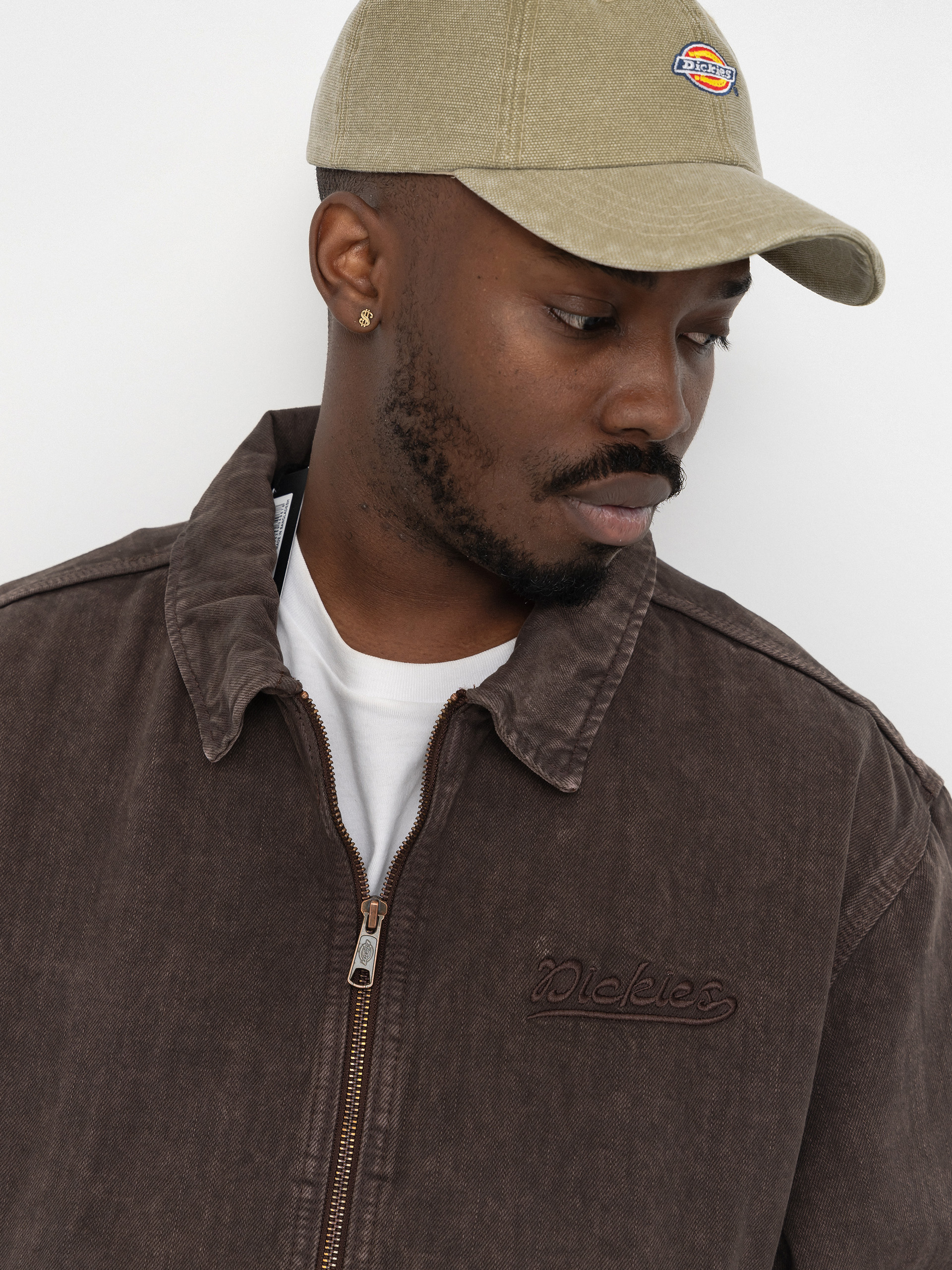 Geacă Dickies Edgewood Unlined Denim (dark brown)
