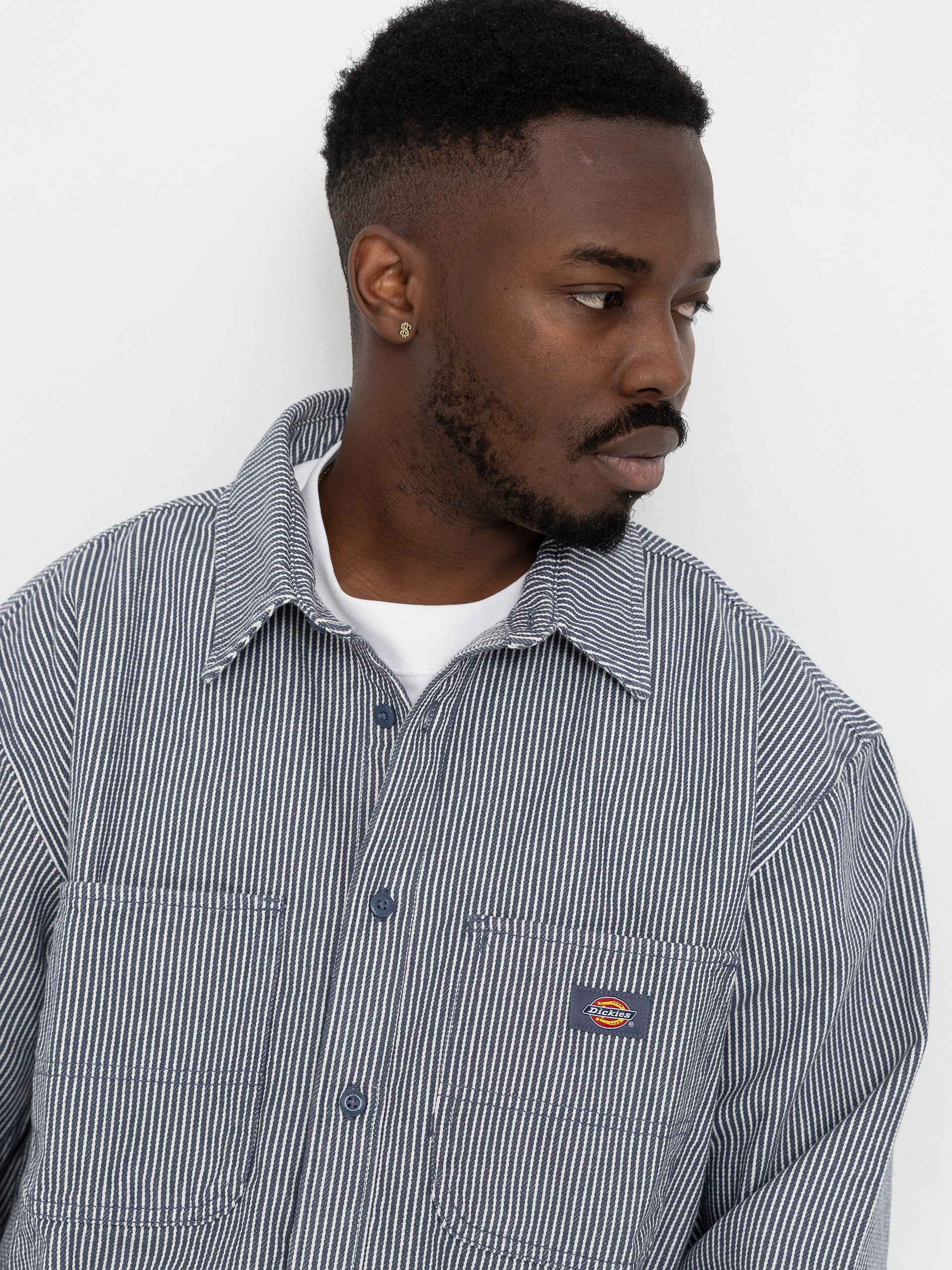 Cămașă Dickies 247 Garment Dyed Work (retro indigo)