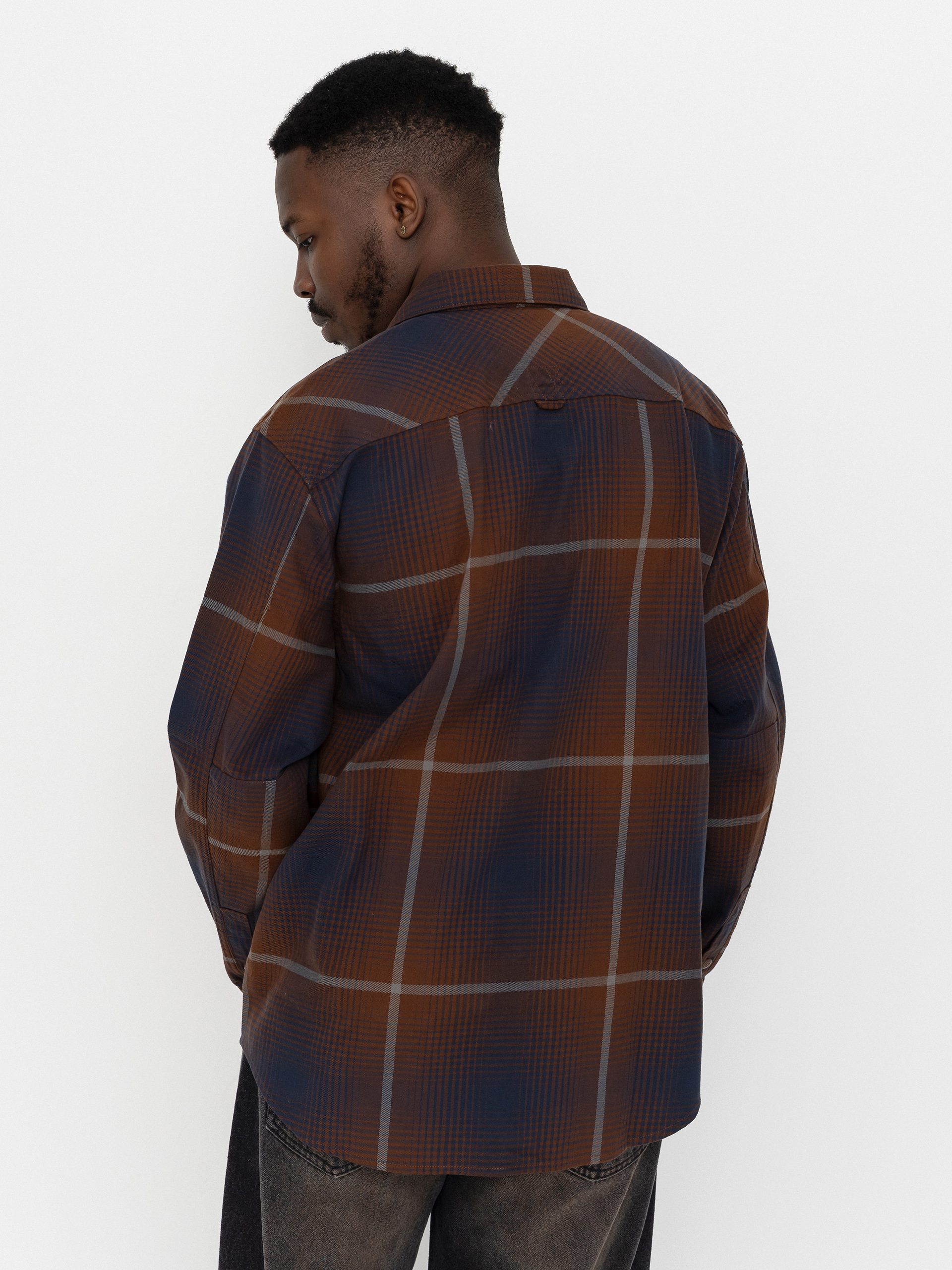 Cămașă Fox Survivalist Fire Flannel (dark brown)