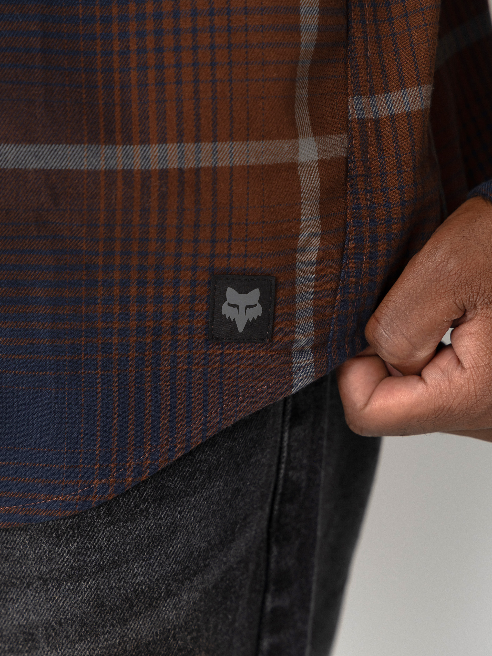 Cămașă Fox Survivalist Fire Flannel (dark brown)