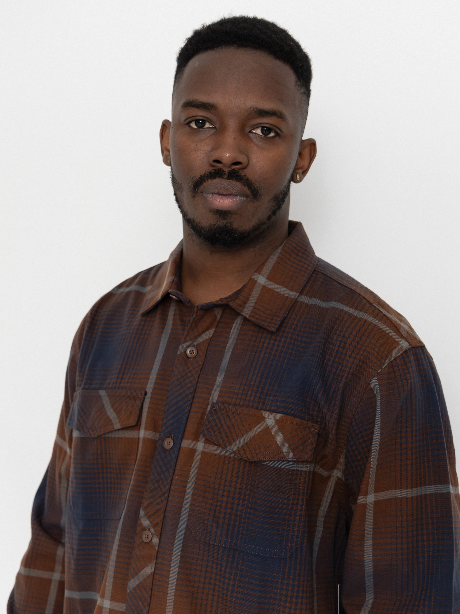 Cămașă Fox Survivalist Fire Flannel (dark brown)