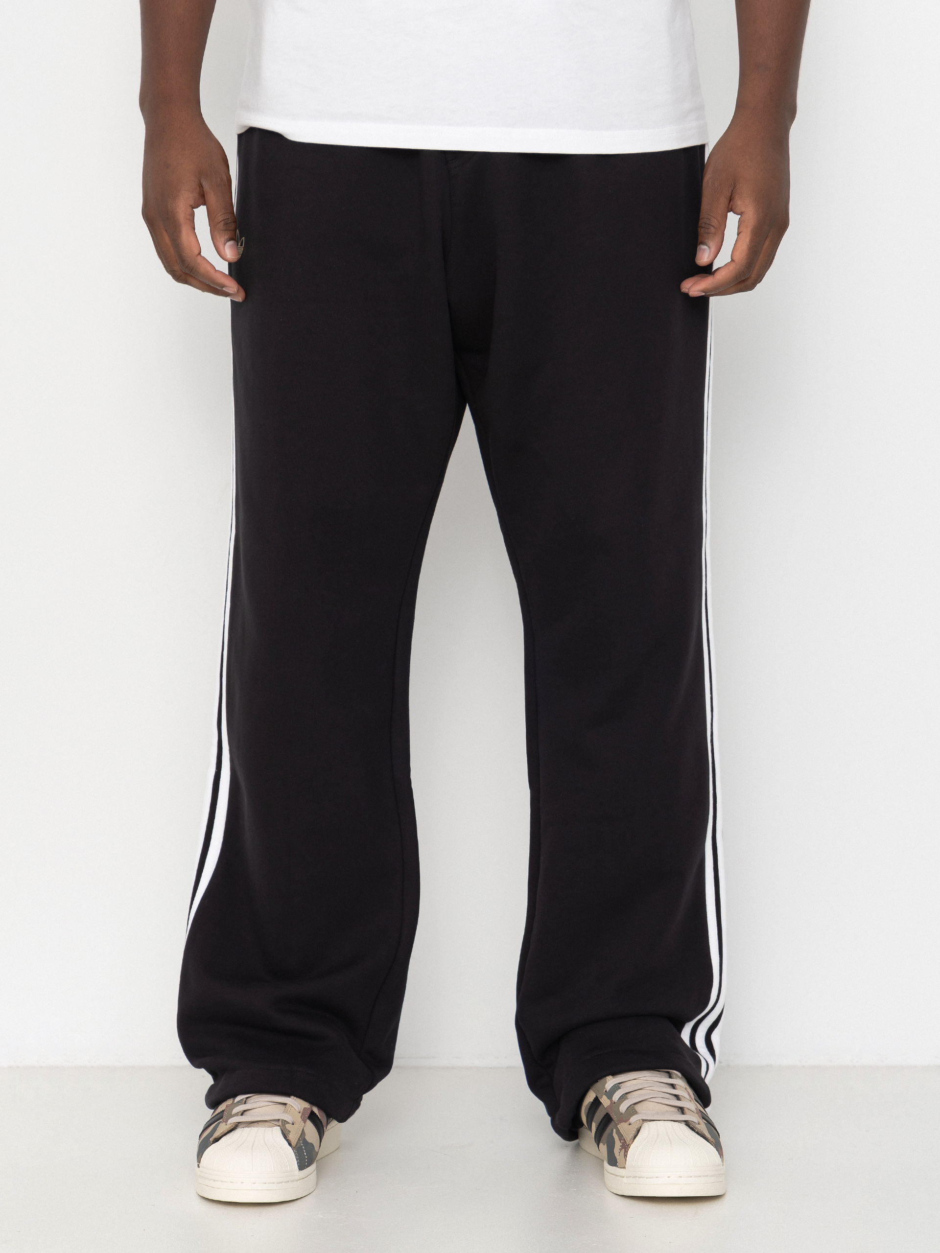 Pantaloni adidas Tyshawn Track (black/white)