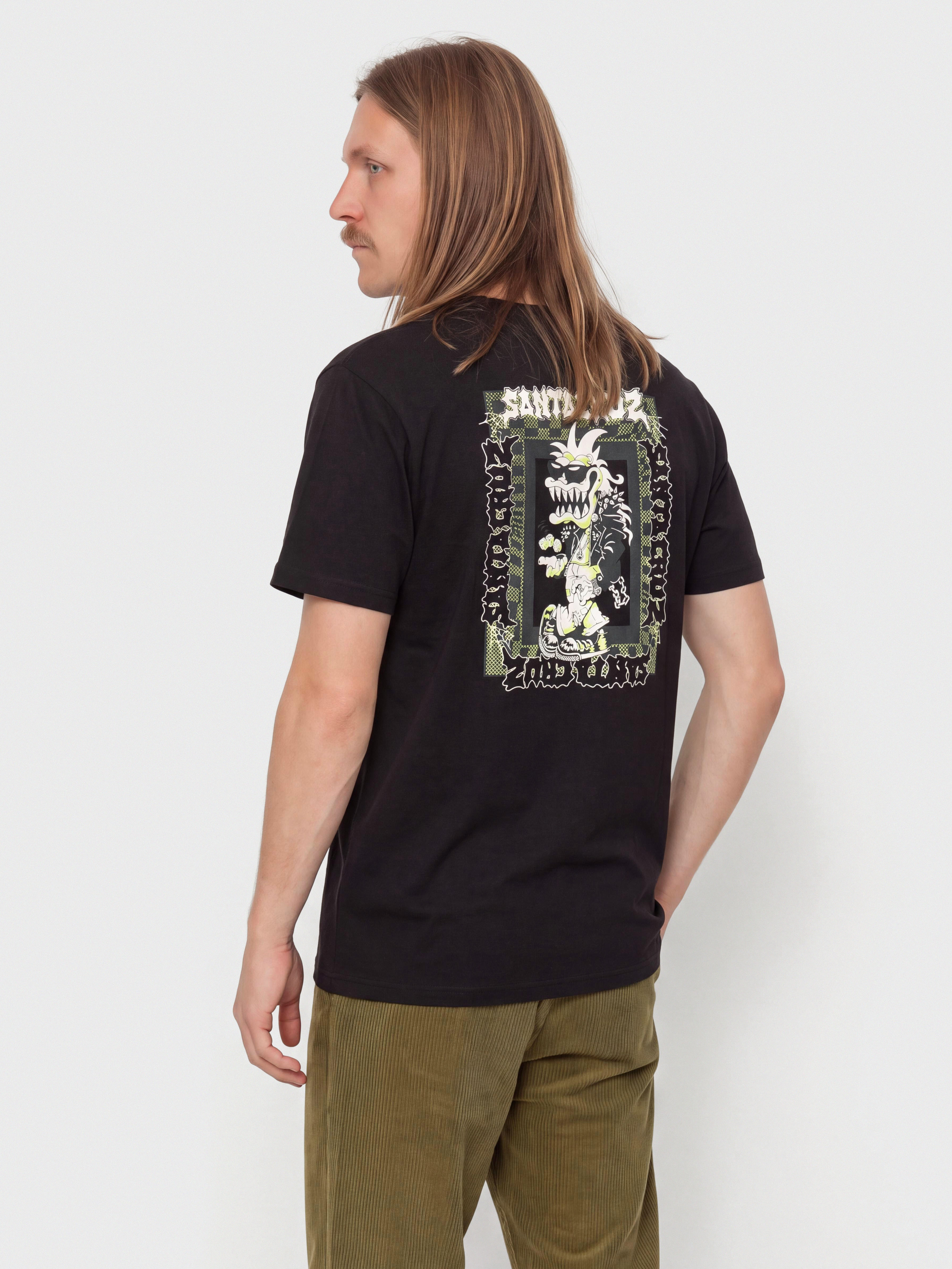 Tricou Santa Cruz Punk Gremlin Front (black)