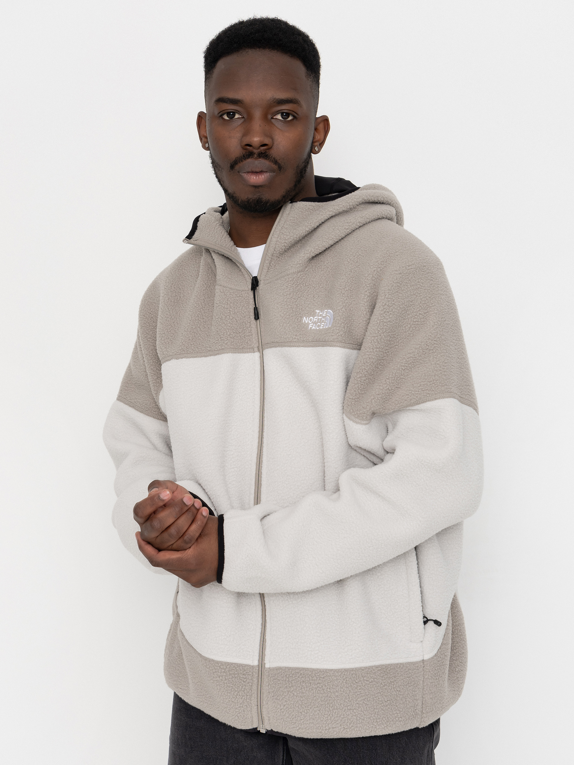 Hanorac The North Face Nse Full Zip Mask Fleece (cumulus cloud/stone sla)