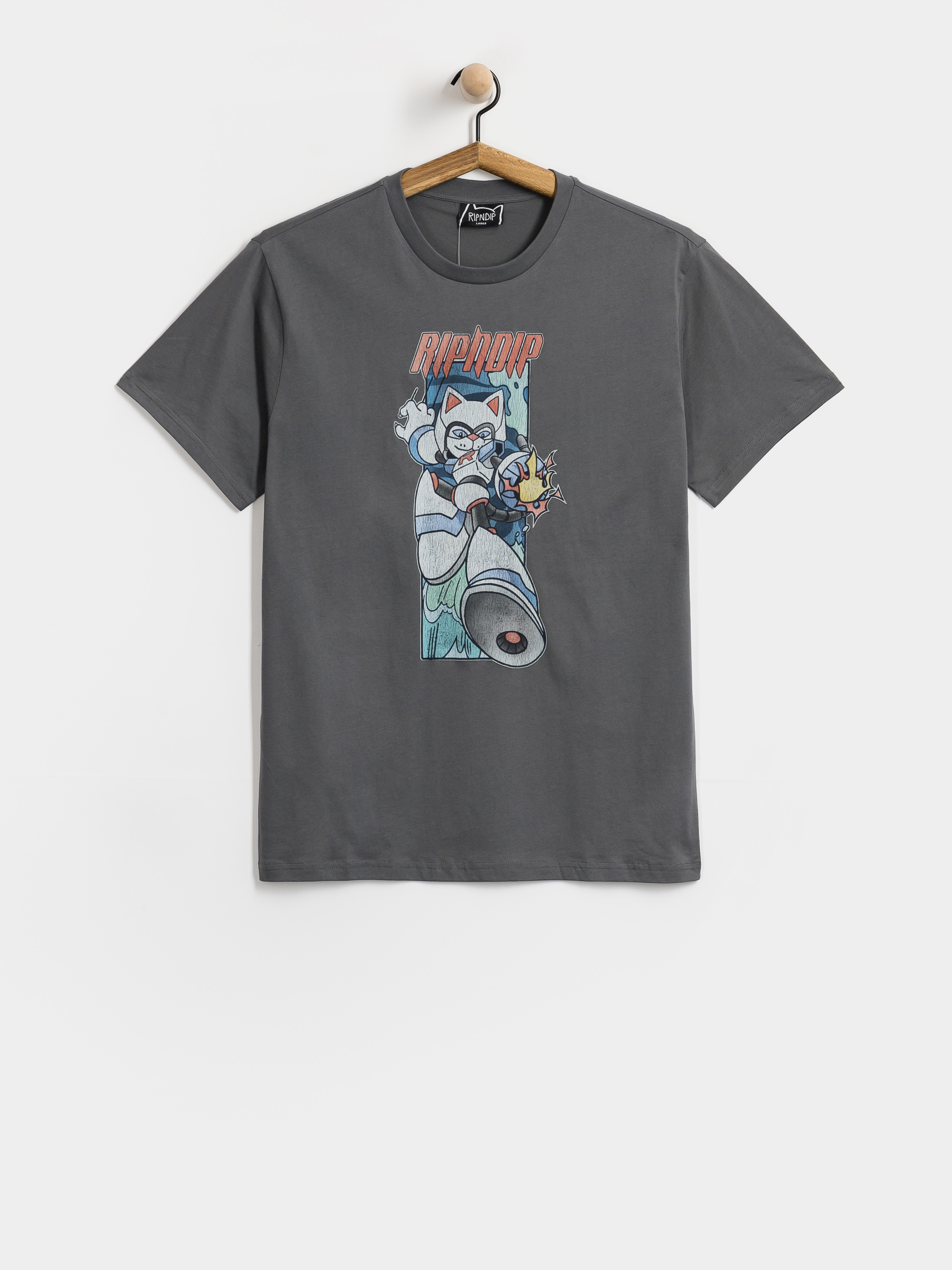 Tricou RipNDip Rokkunerm (charcoal)