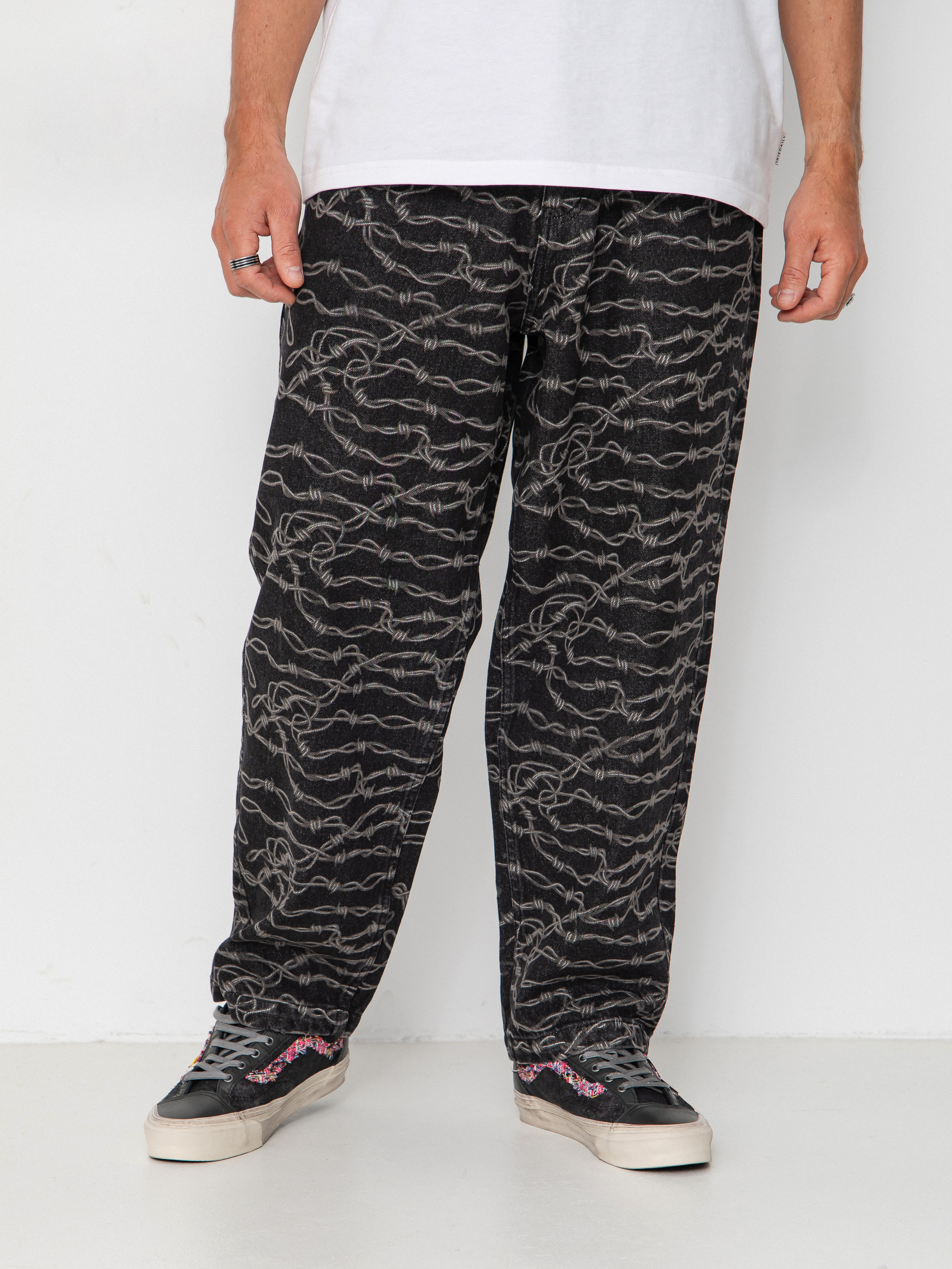 Pantaloni Santa Cruz Big Pants (barbed wire)