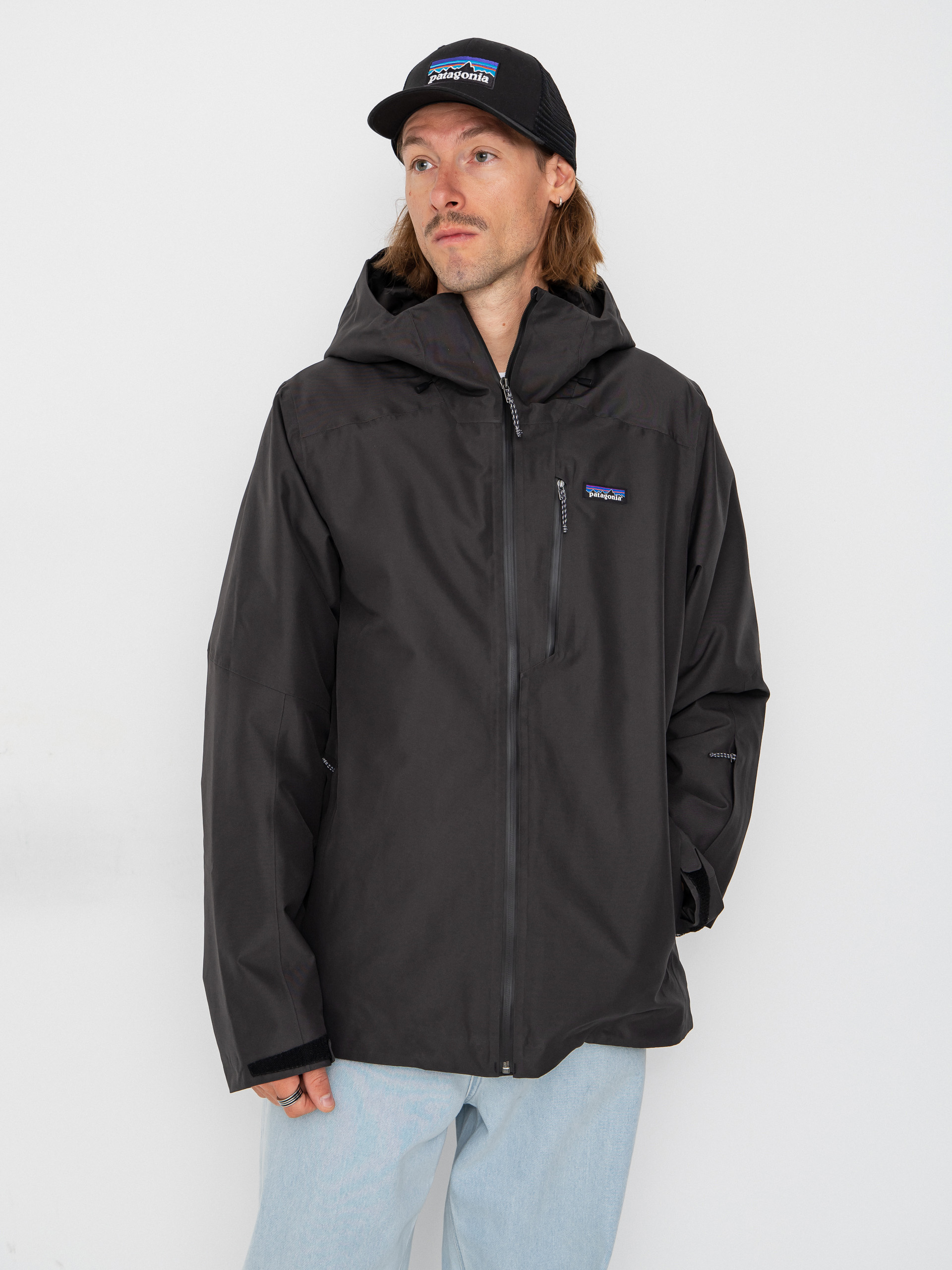 Geacă de snowboard Patagonia Insulated Powder Town (black)
