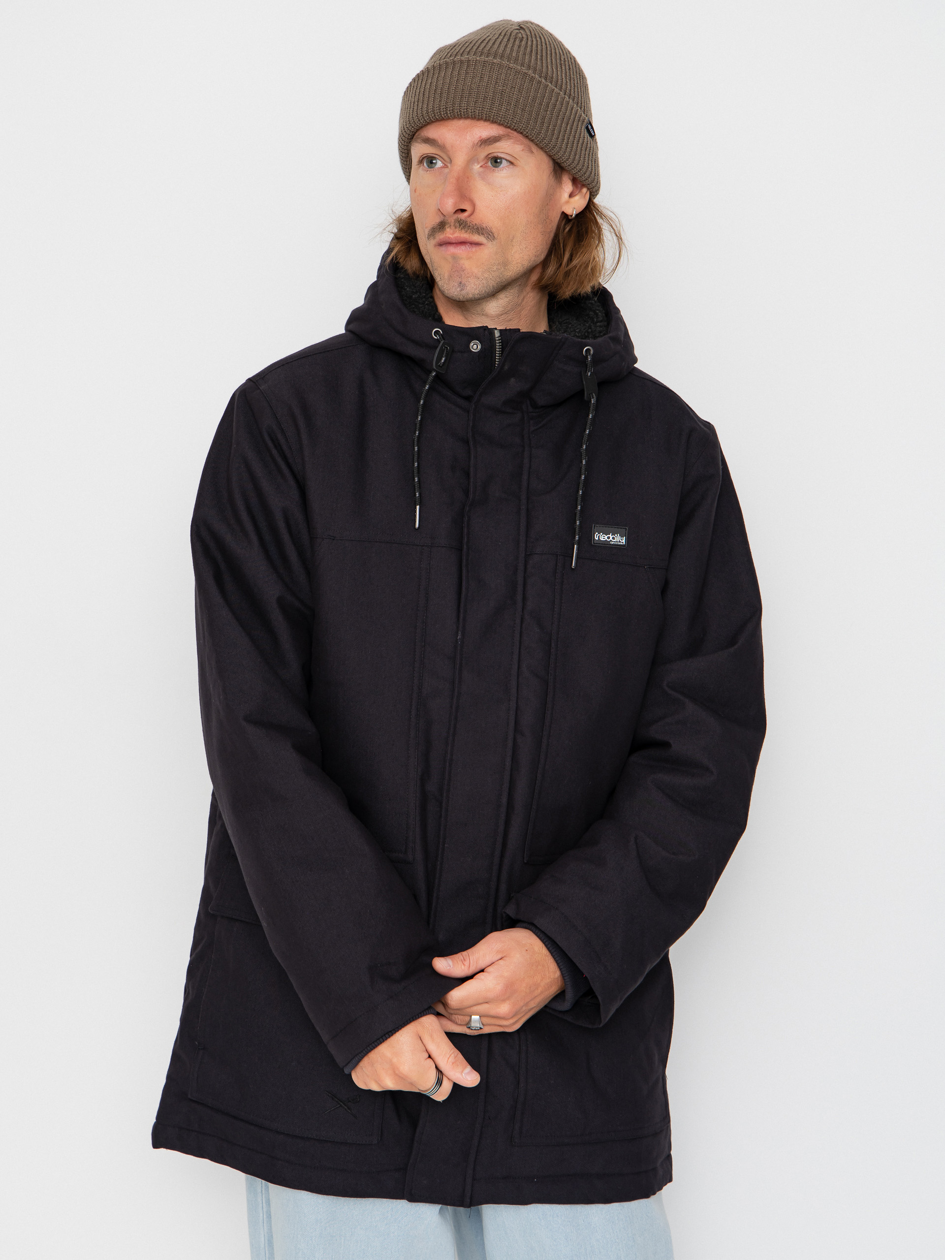 Geacu0103 Iriedaily Dock36 2.0 Parka (black)