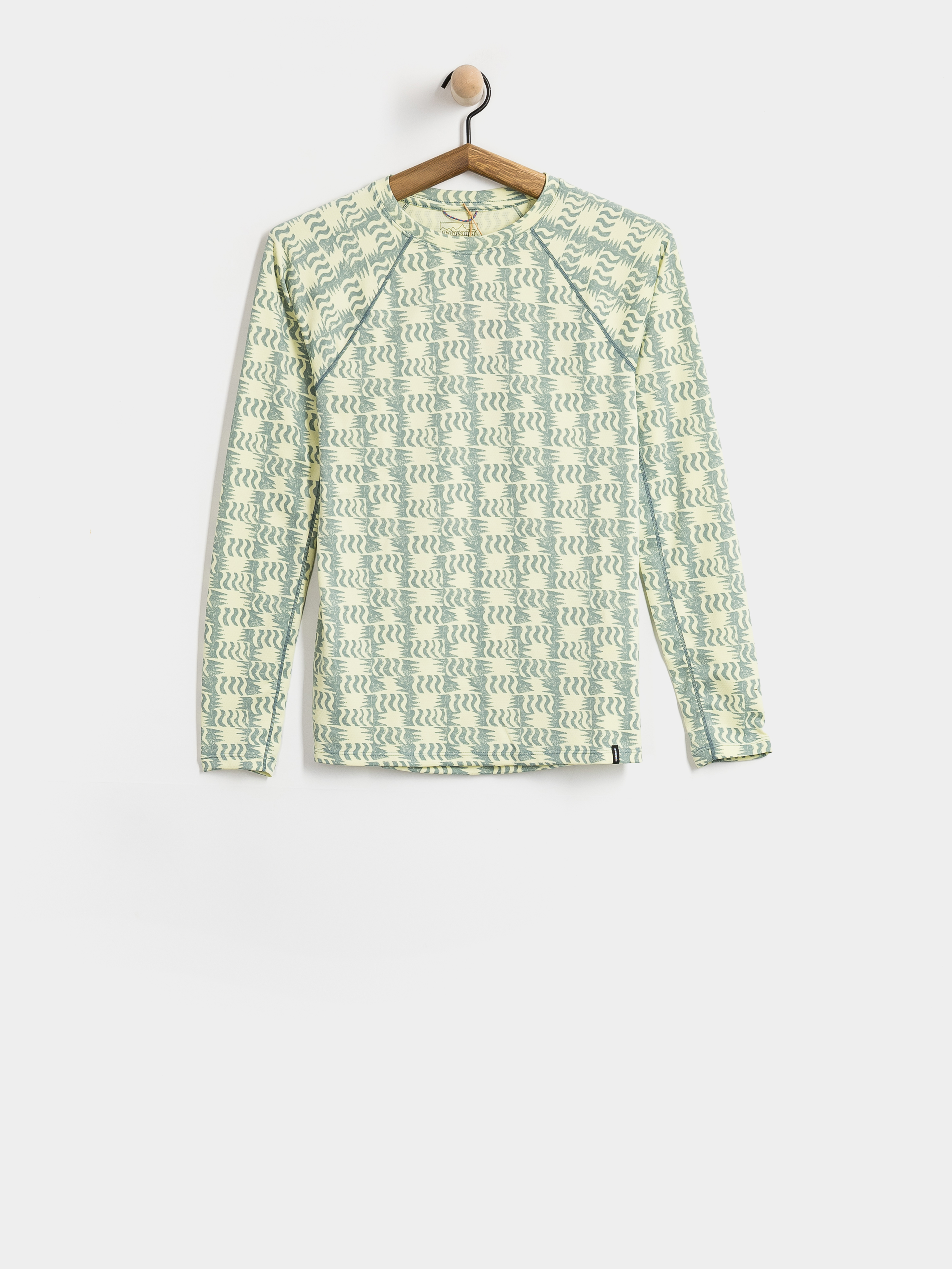 Longsleeve Patagonia Cap MW Crew Wmn (sun quilt blue sage)