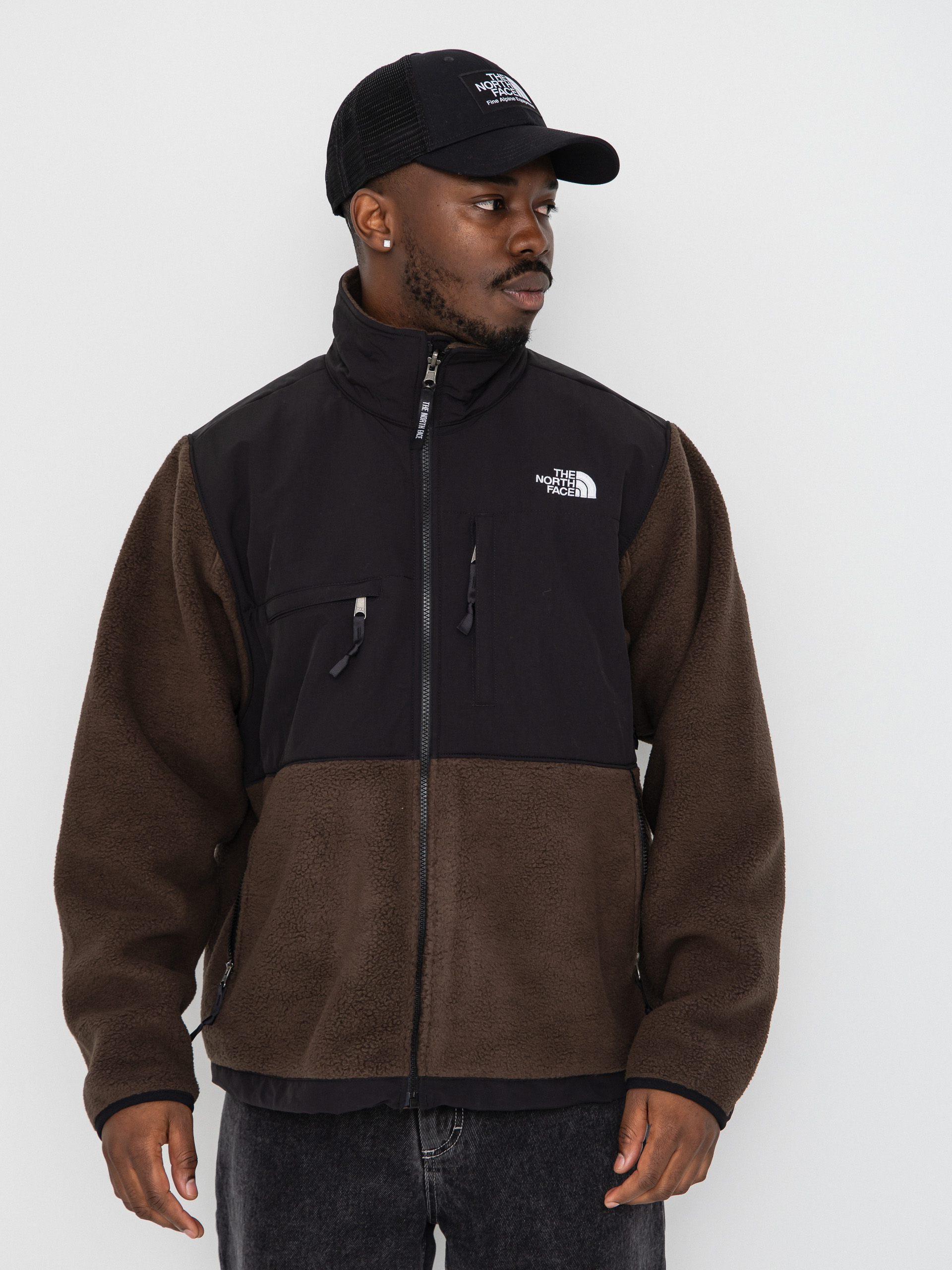 Geacu0103 The North Face Retro Denali (dark chestnut/tnf black)