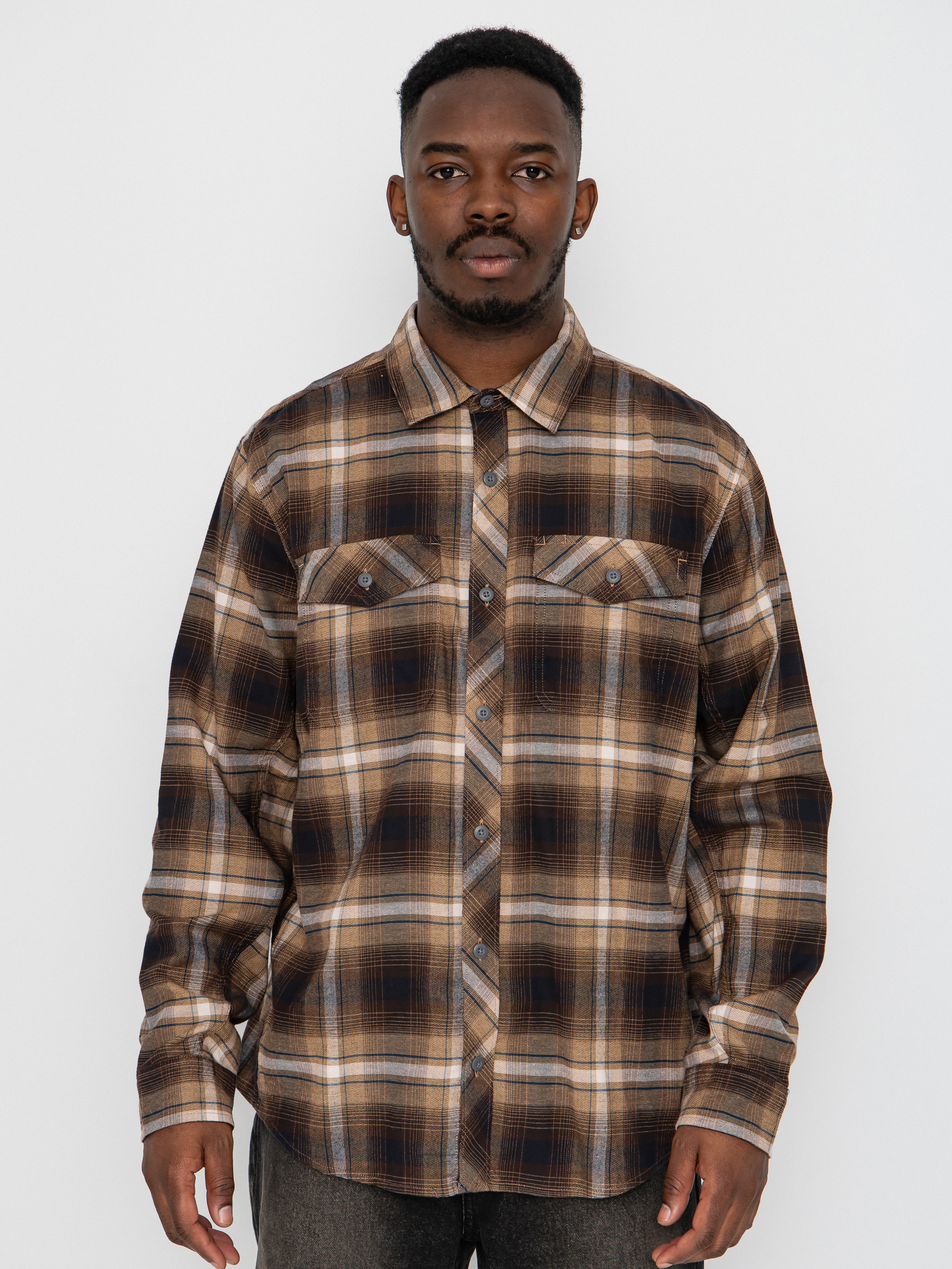 Cămașă Fox Survivalist Stretch Flannel (brown sugar)