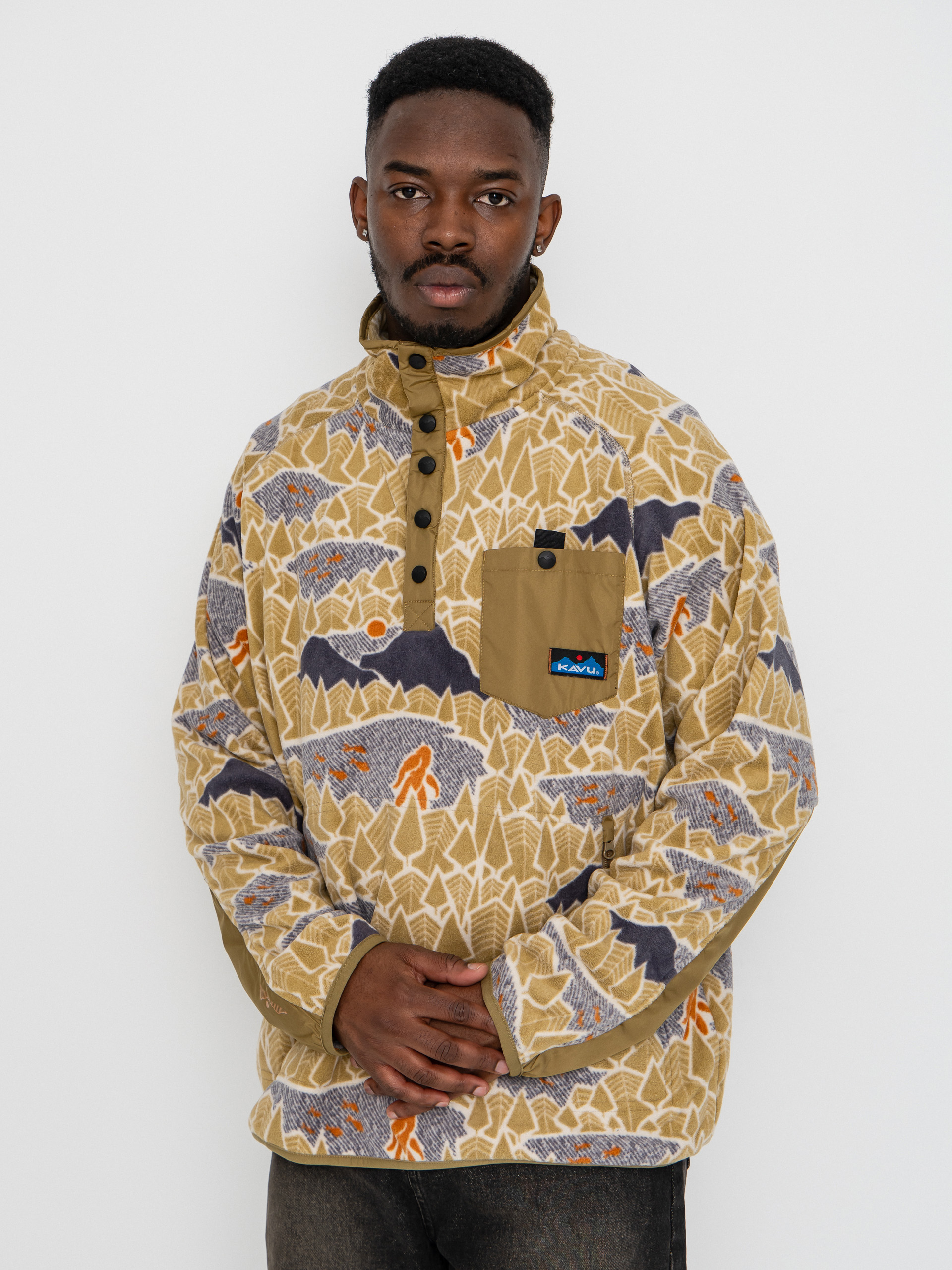 Hanorac din fleece Kavu Teannaway (sasquatch sighting)