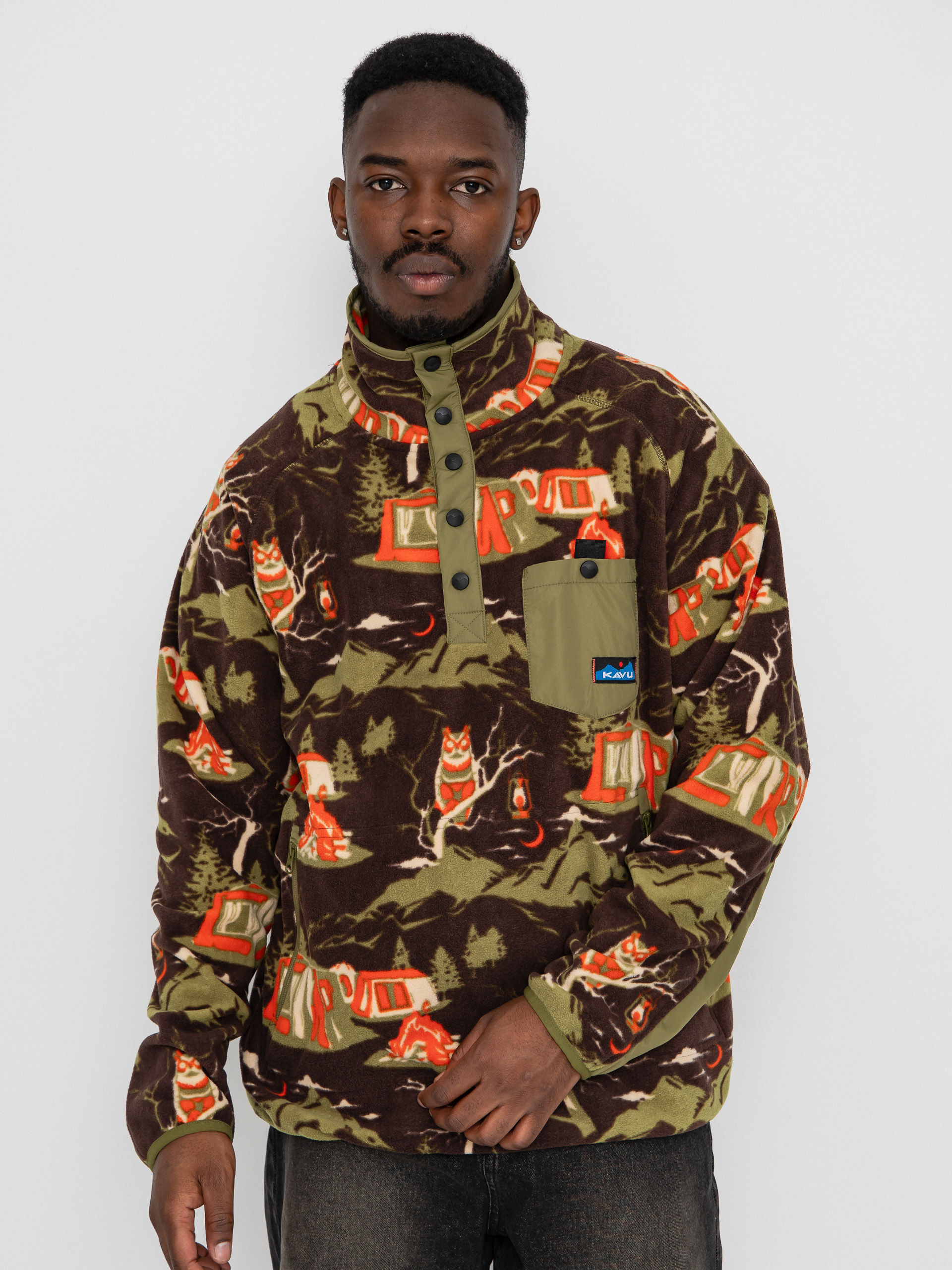 Hanorac din fleece Kavu Teannaway (night camp)