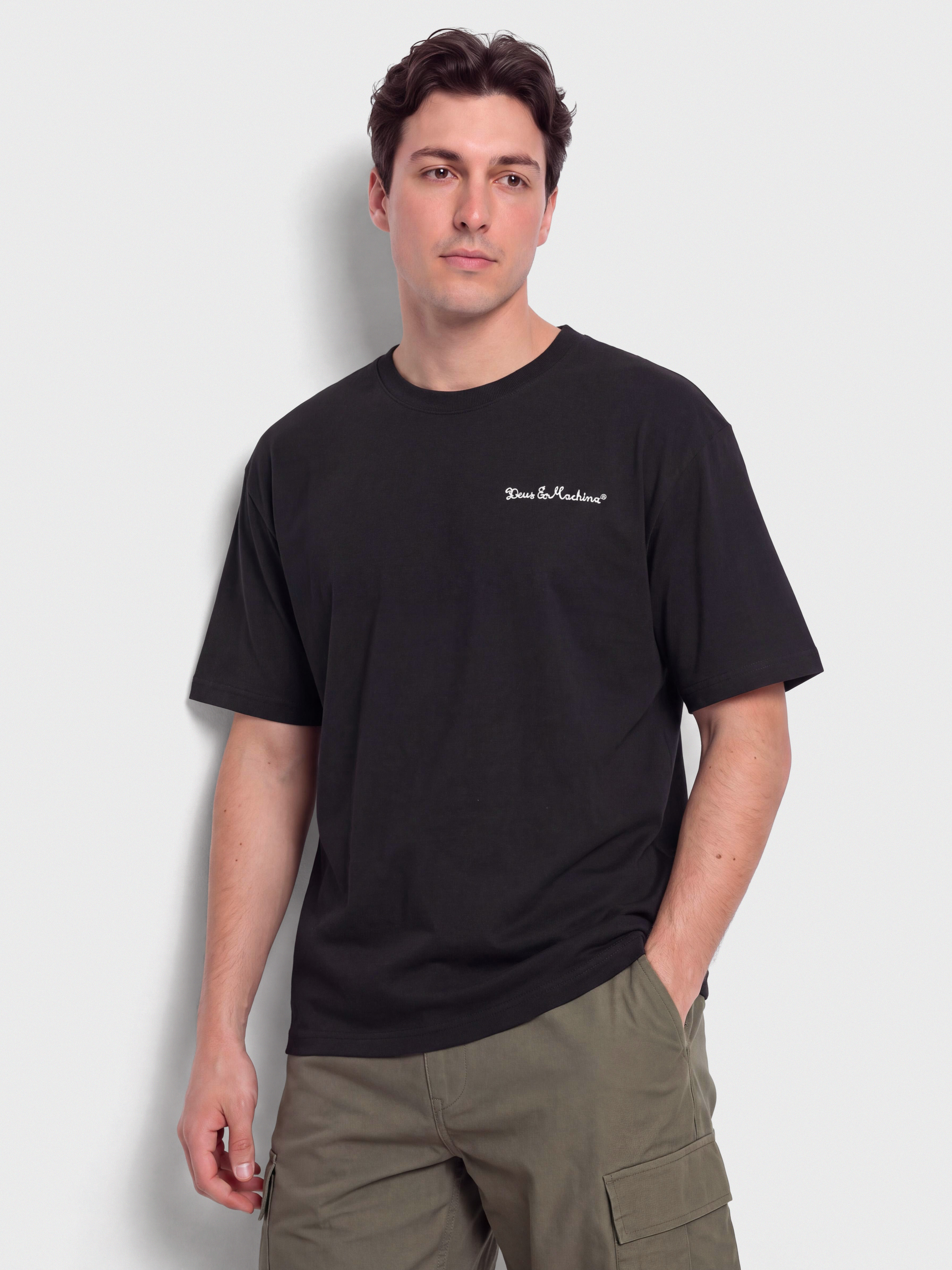 Tricou Deus Ex Machina Noodle (black)