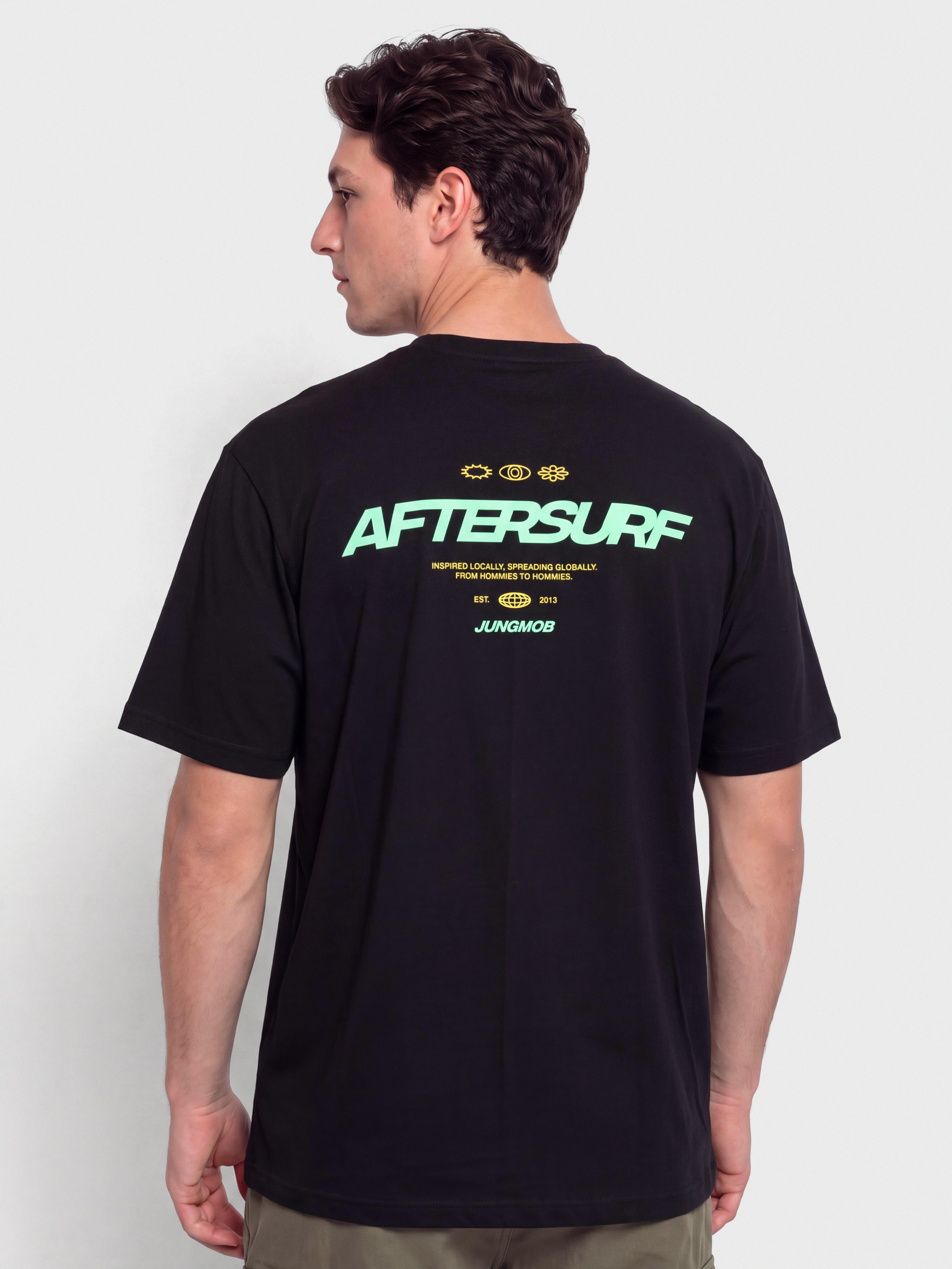 Tricou Jungmob Aftersurf (black)