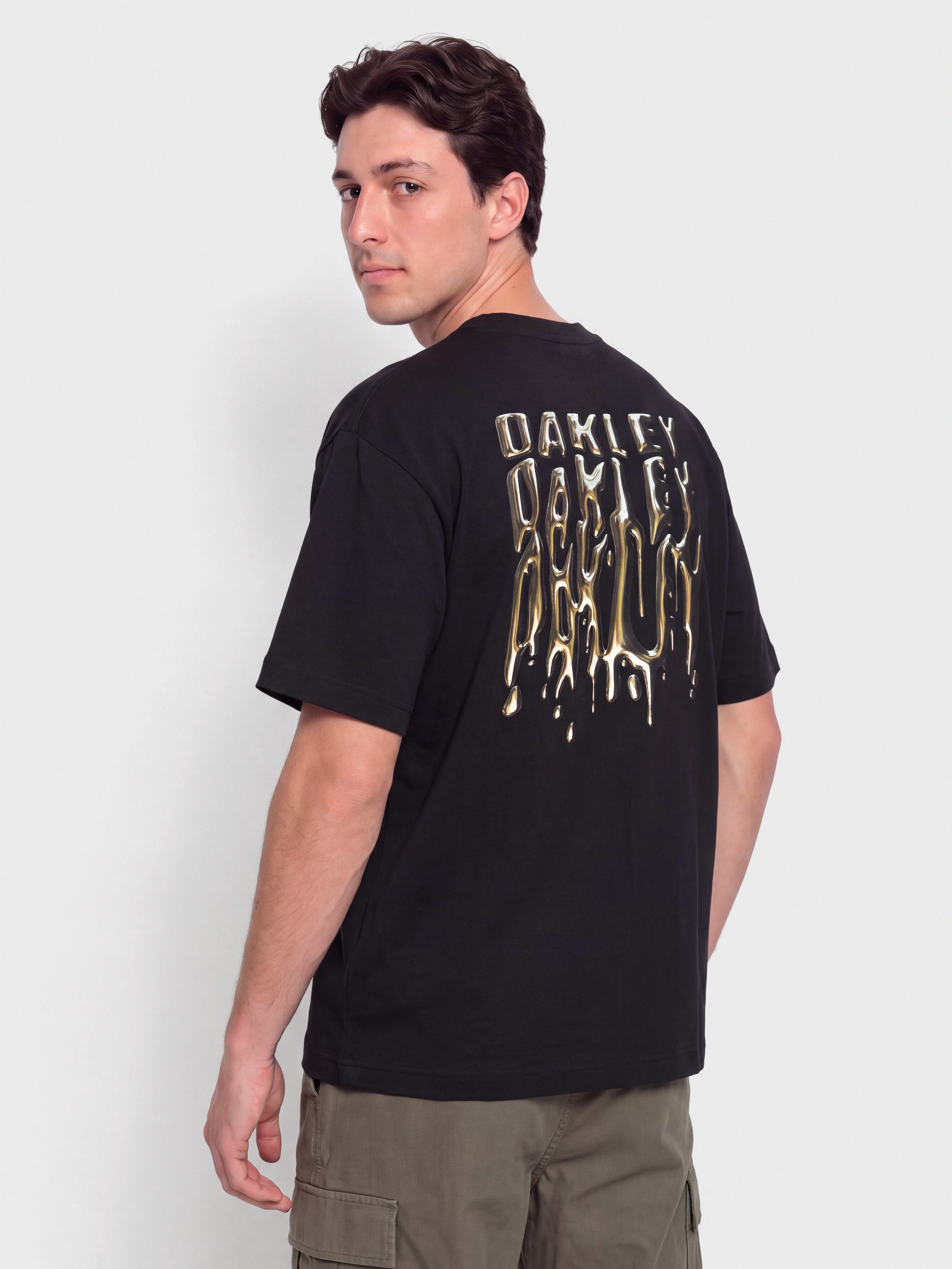 Tricou Oakley Stacked Metal