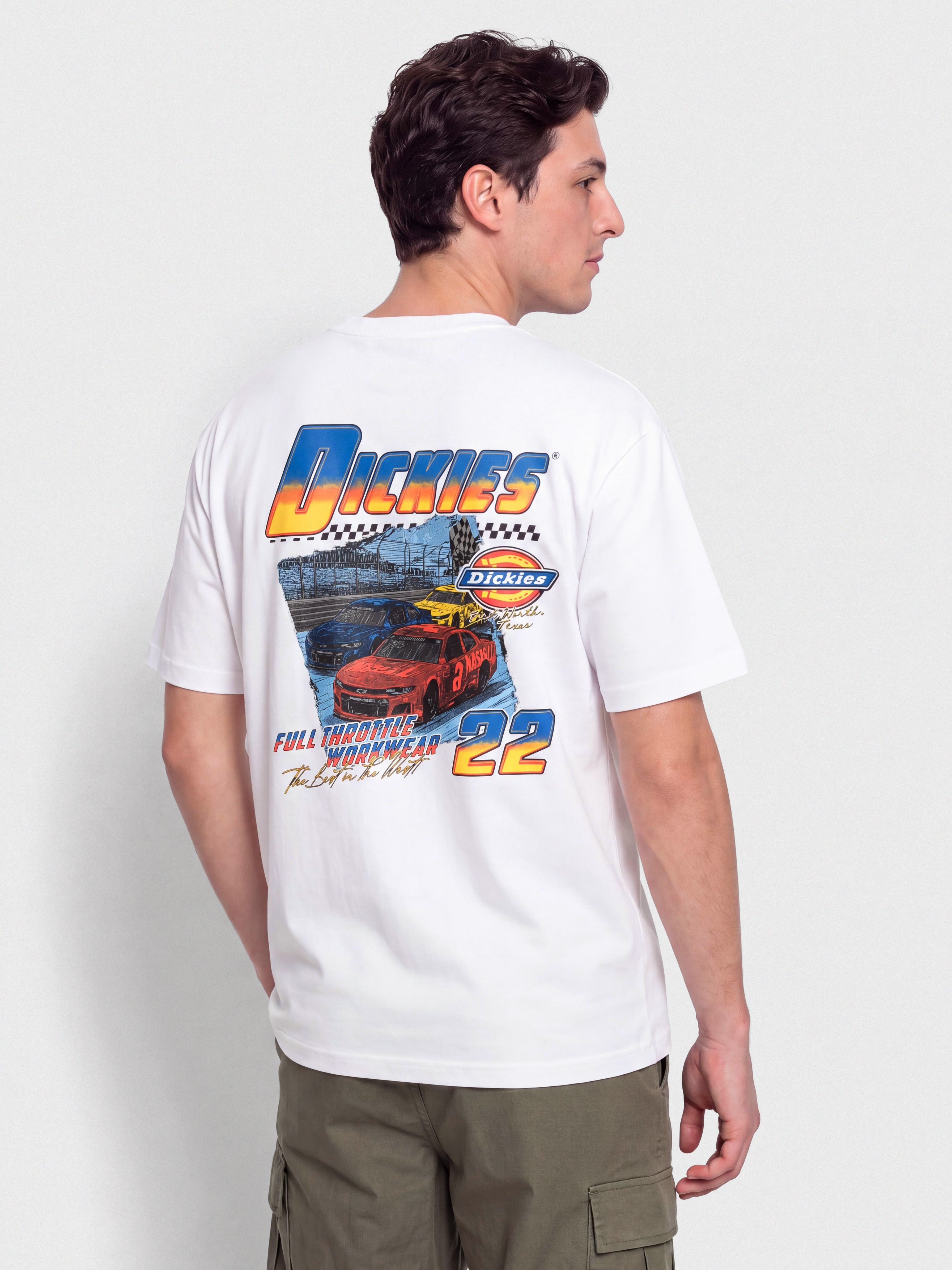 Tricou Dickies Tonopah (white)