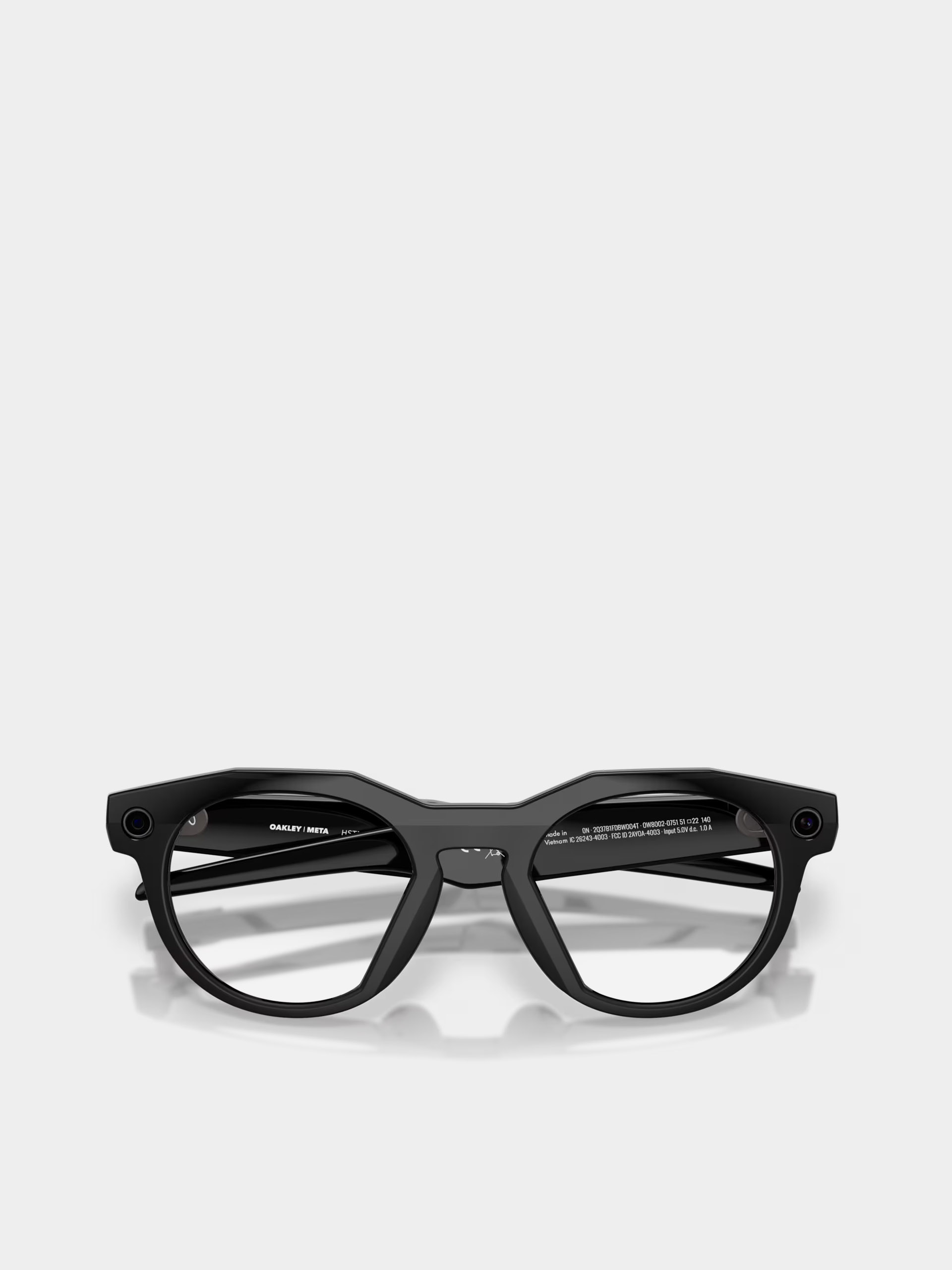 Ochelari de soare Oakley Meta AI HSTN (black/clear)