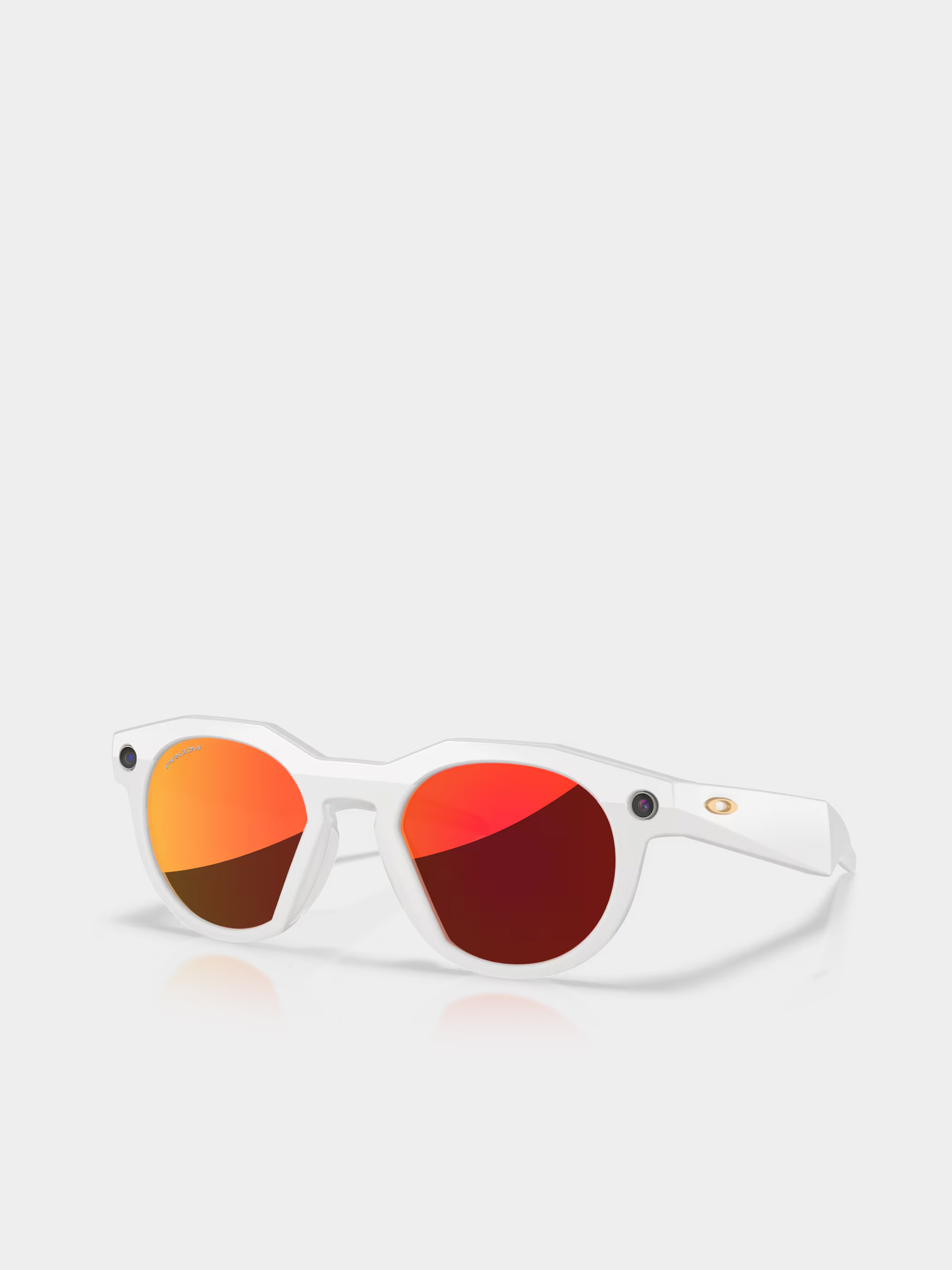 Ochelari de soare Oakley Meta AI HSTN (warm grey/prizm ruby)
