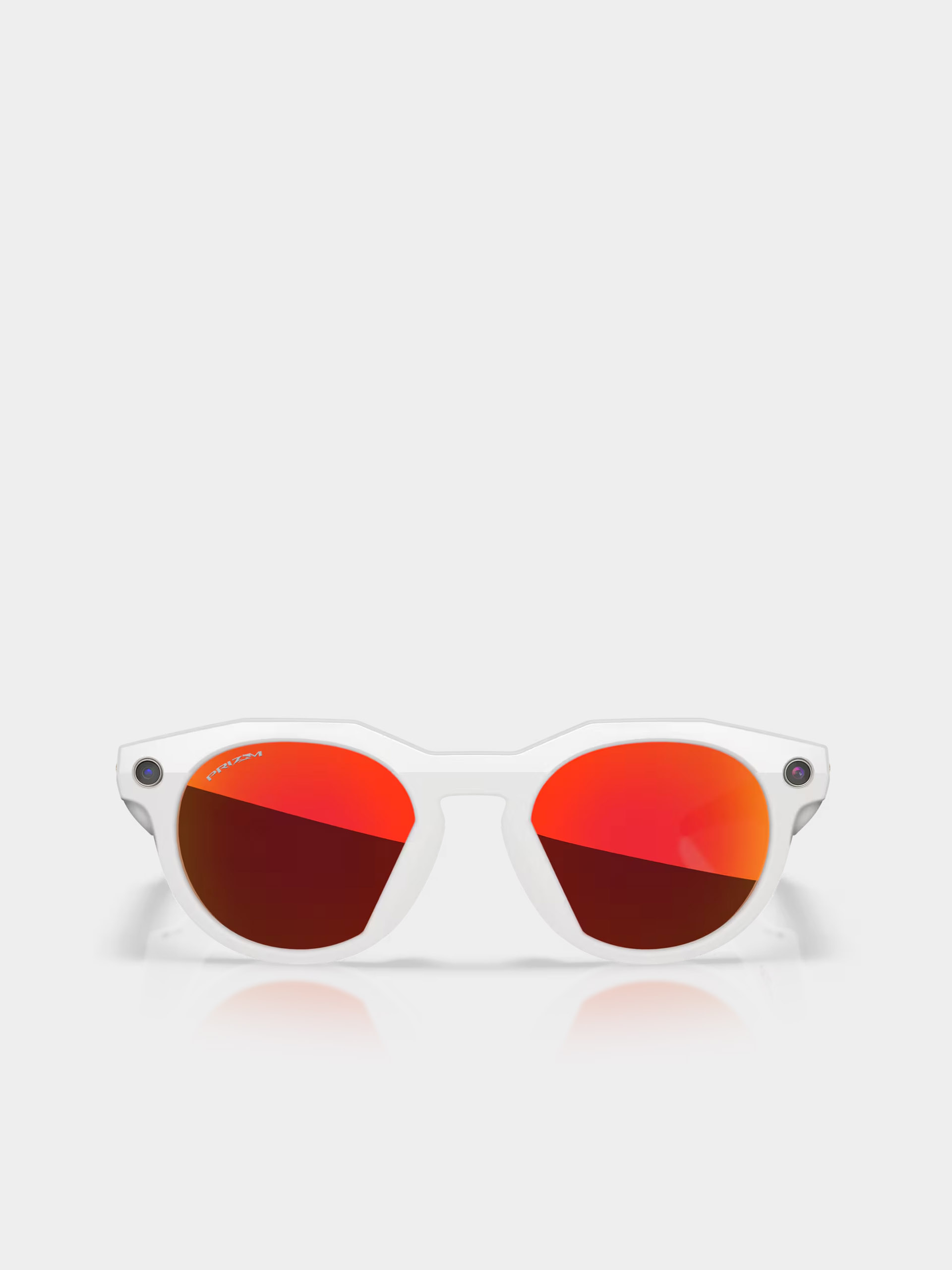 Ochelari de soare Oakley Meta AI HSTN (warm grey/prizm ruby)