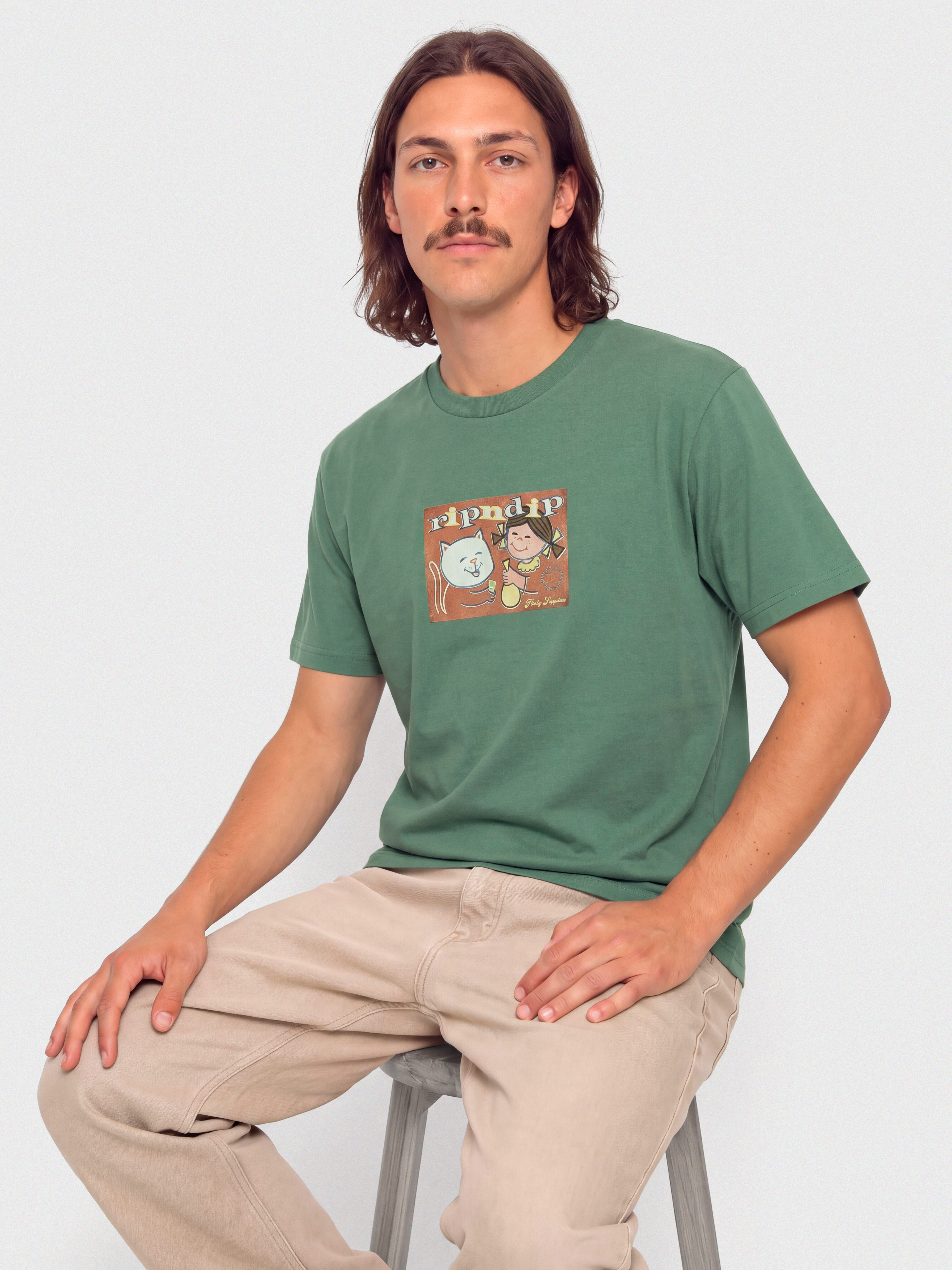 Tricou RipNDip Party Supplies (olive)
