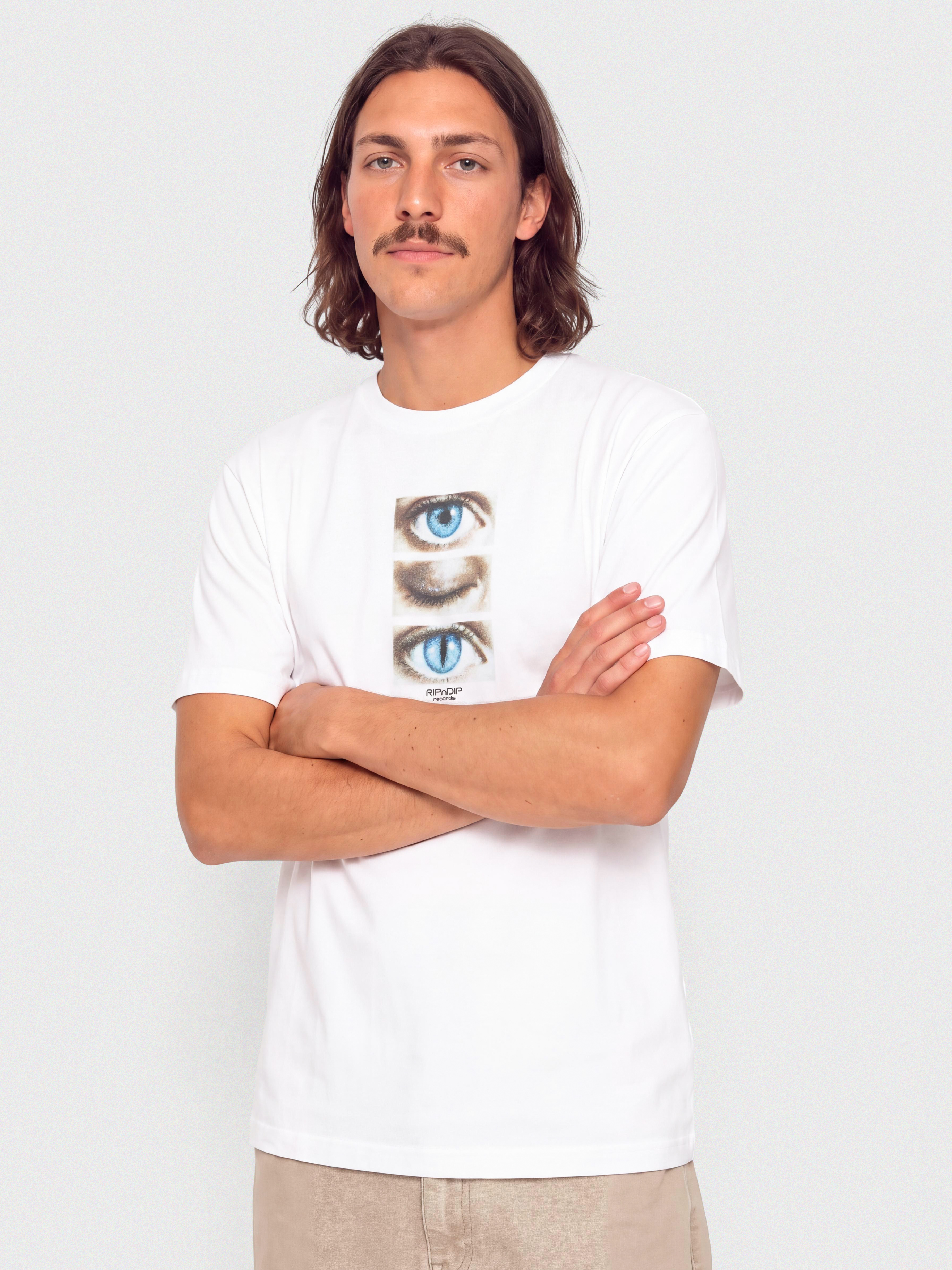 Tricou RipNDip Eyes Opened (white)