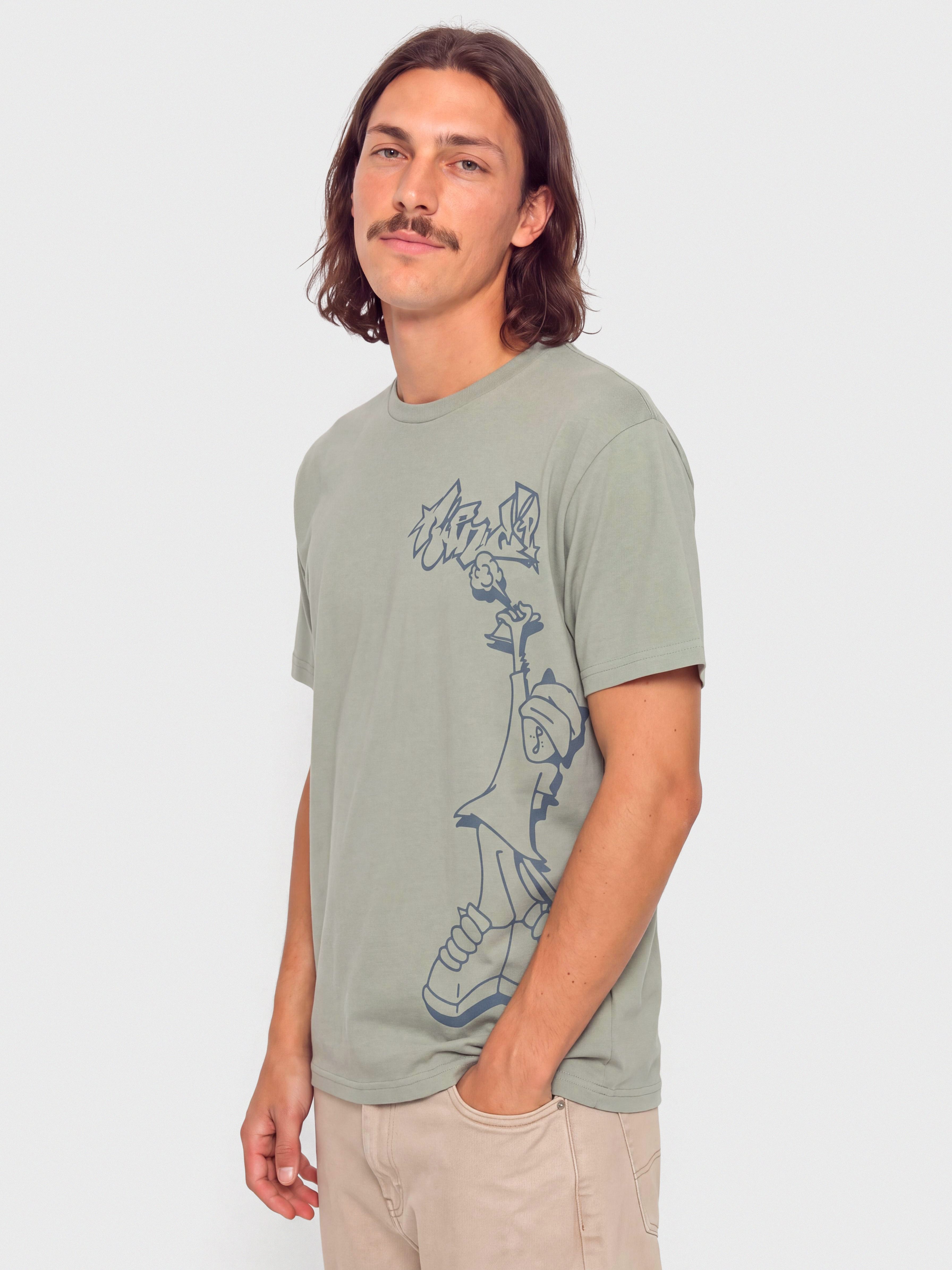 Tricou RipNDip Hard In Da Paint (dusty sage)