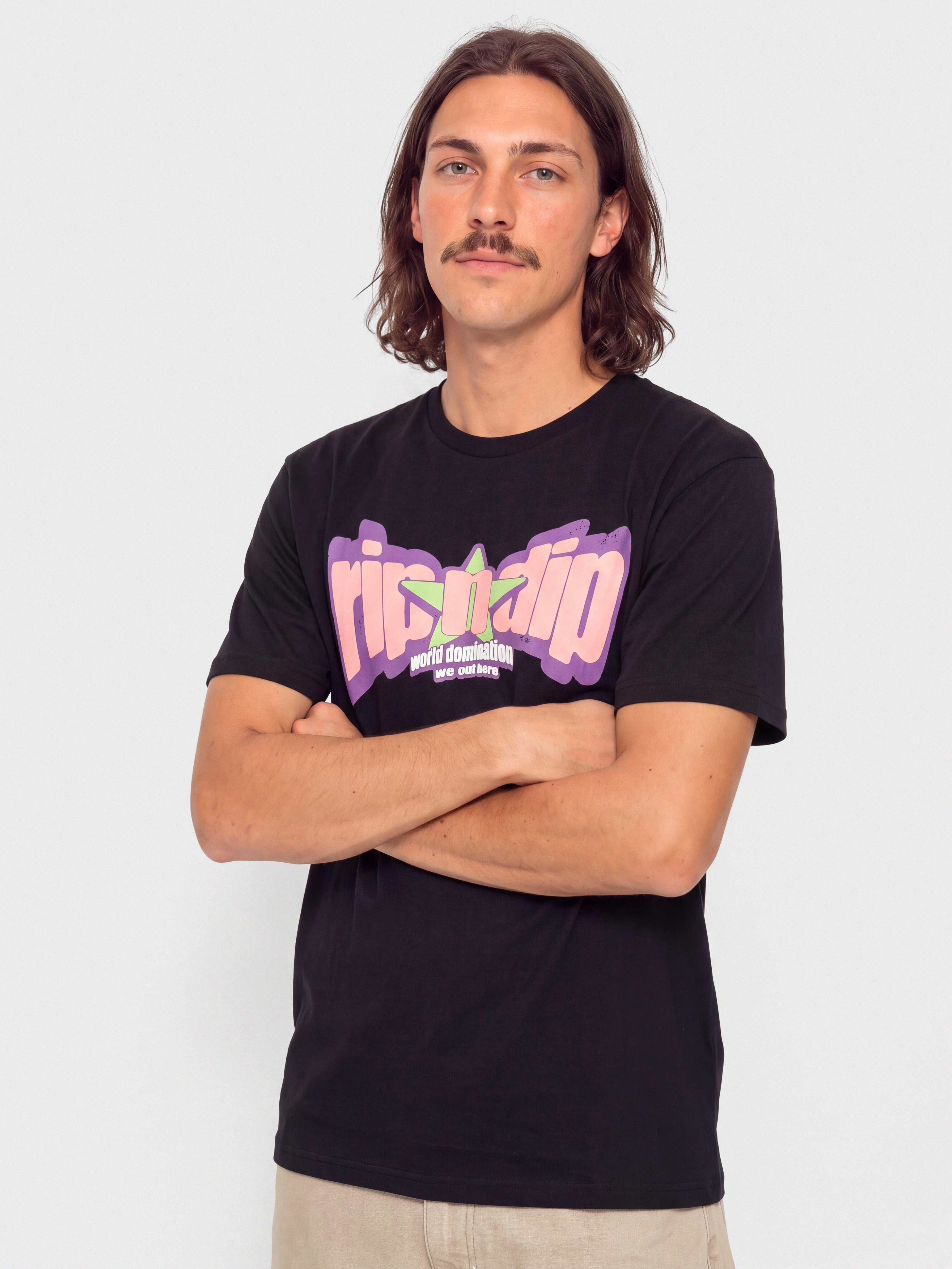 Tricou RipNDip World Domination (black)
