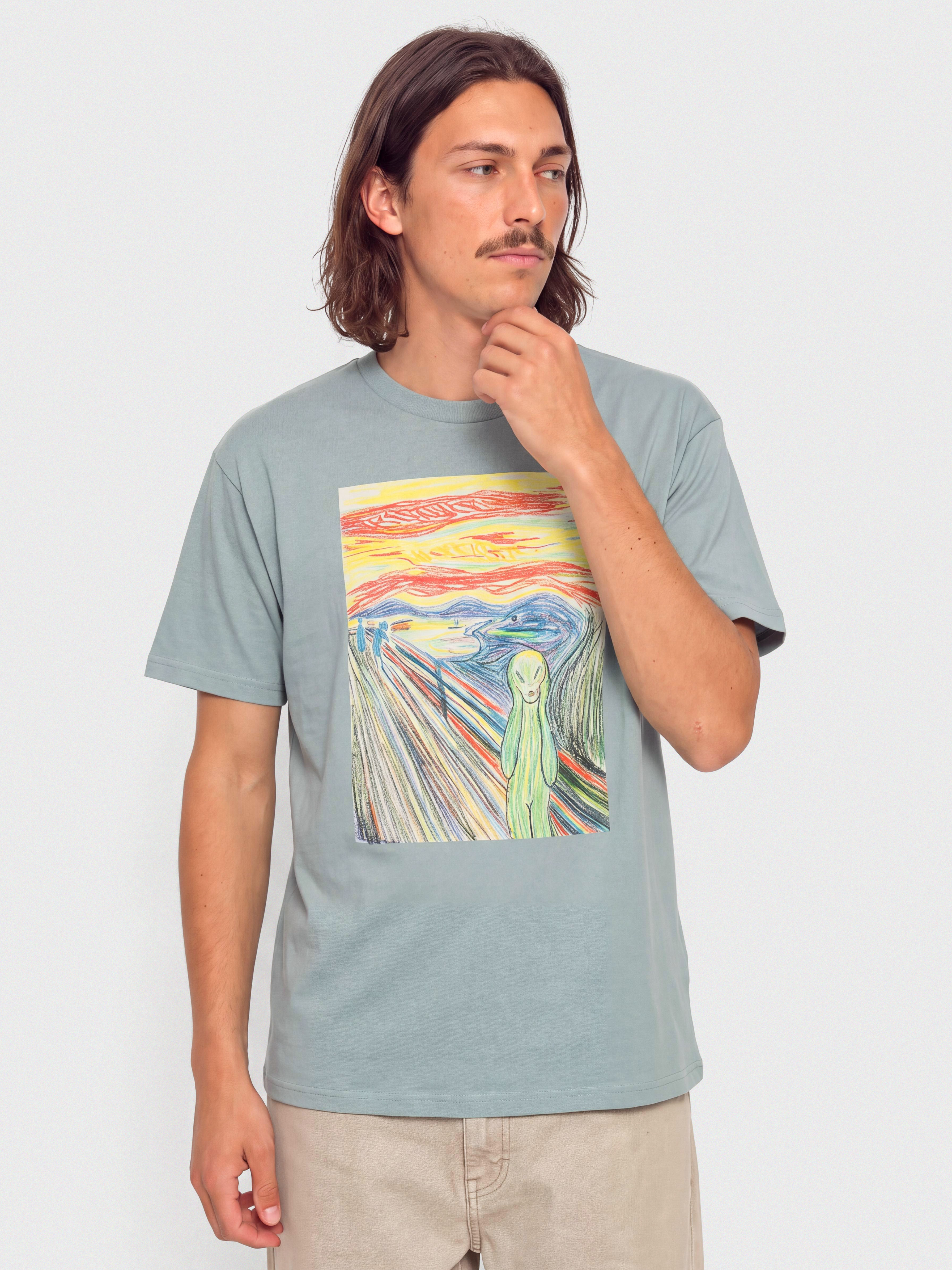 Tricou RipNDip Oslo (silver blue)