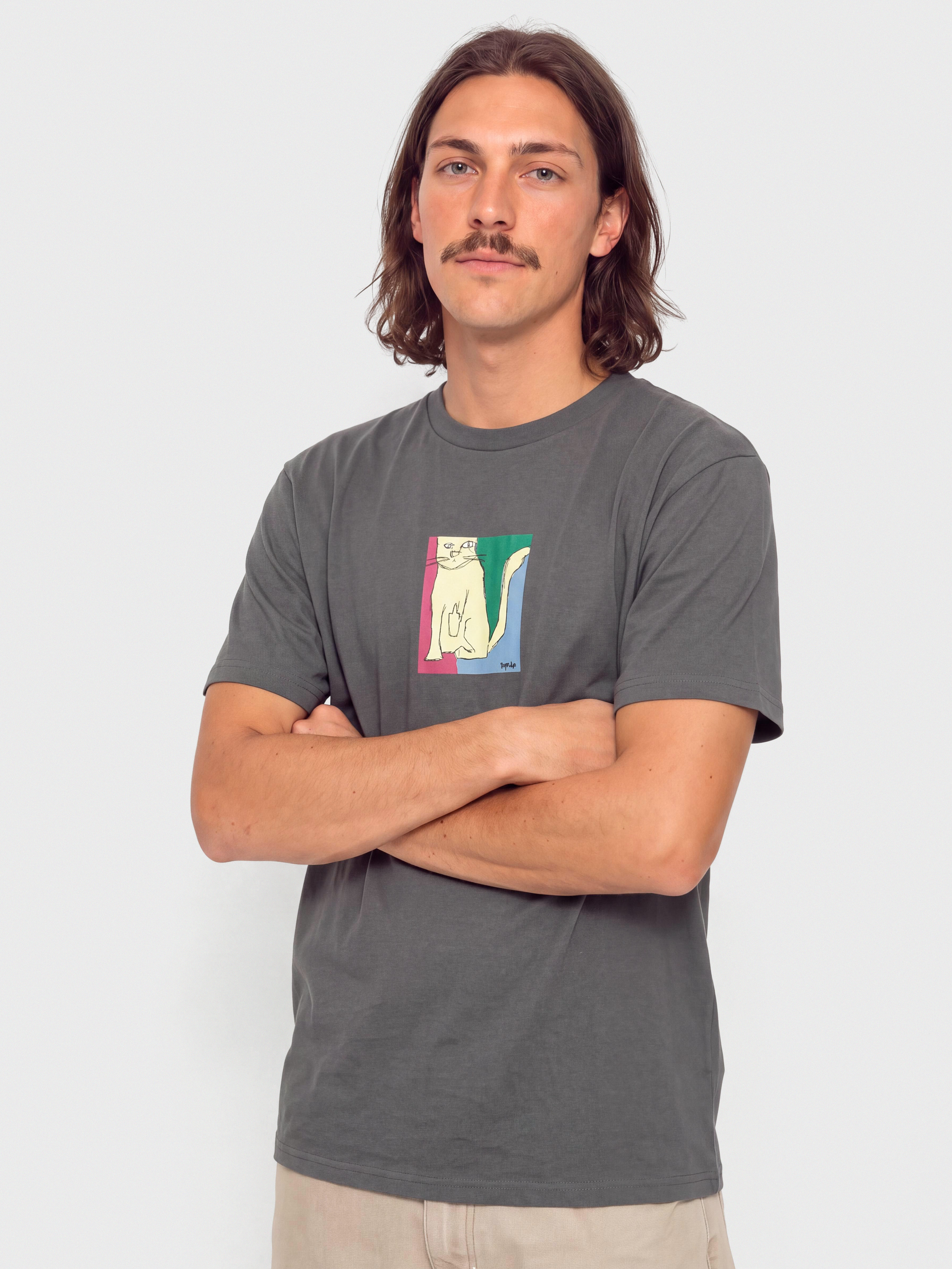 Tricou RipNDip Nermhol (charcoal)