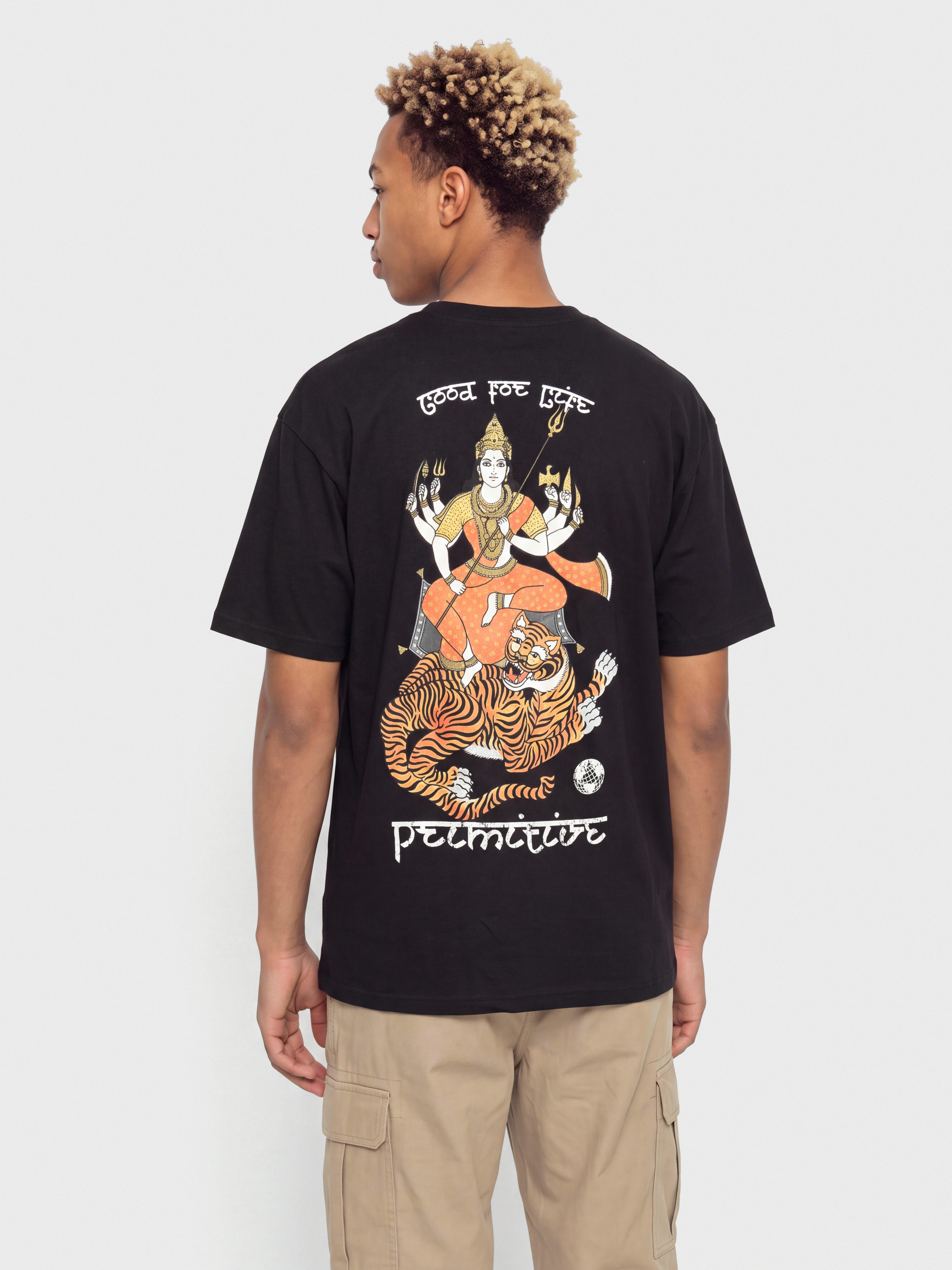 Tricou Primitive Existence (black)