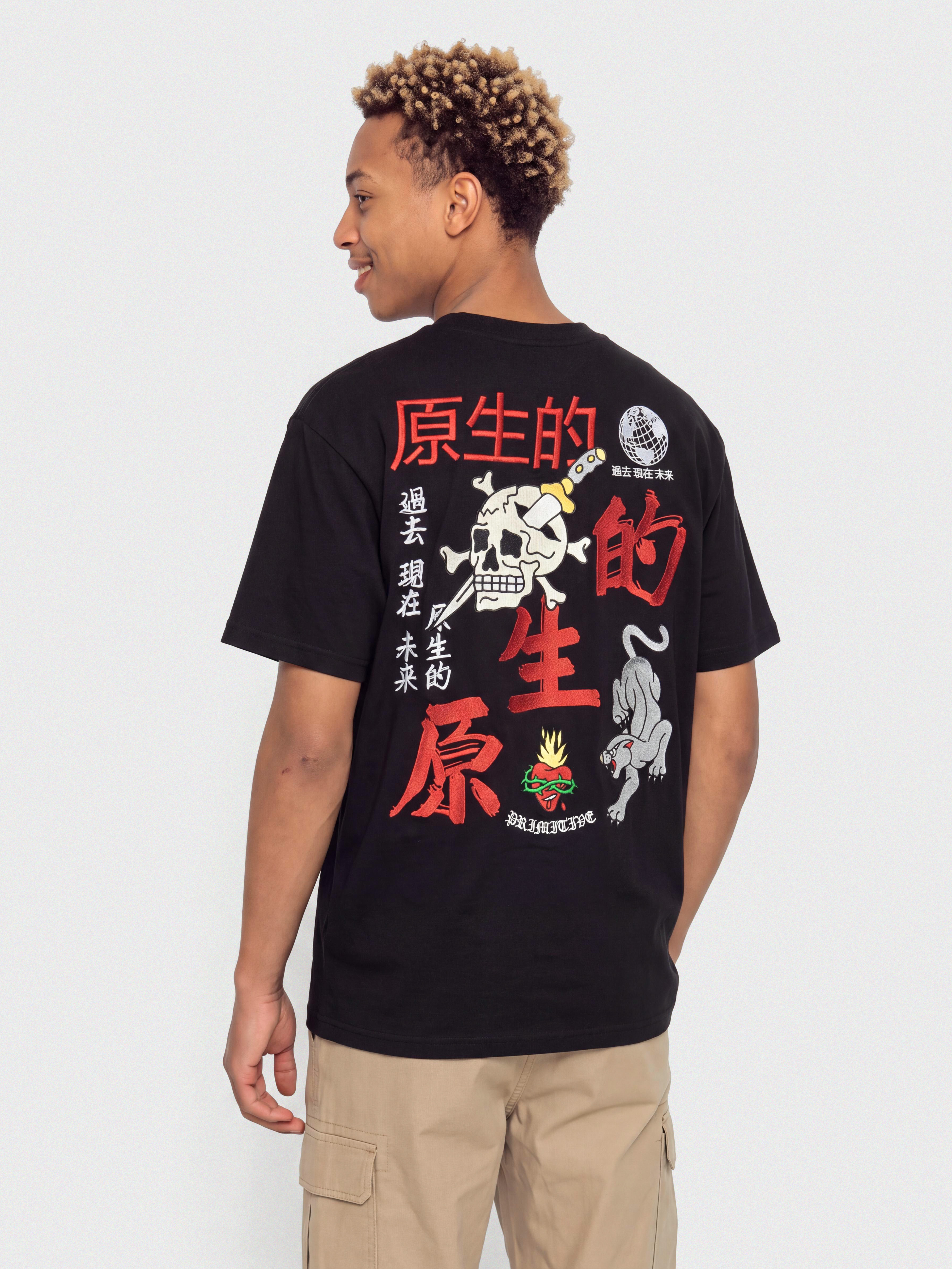 Tricou Primitive Outsider (black)