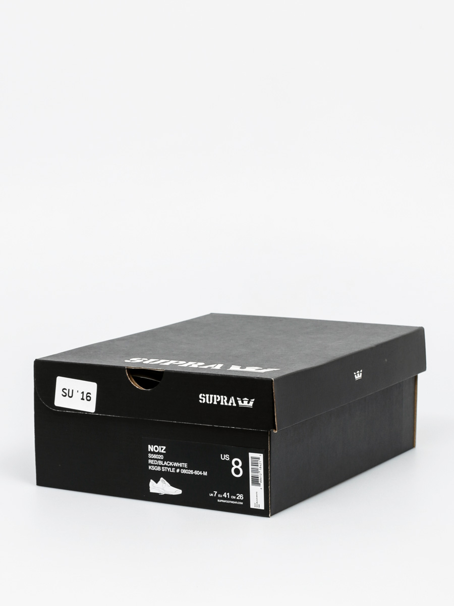 Pantofi Supra Noiz (red/black white)