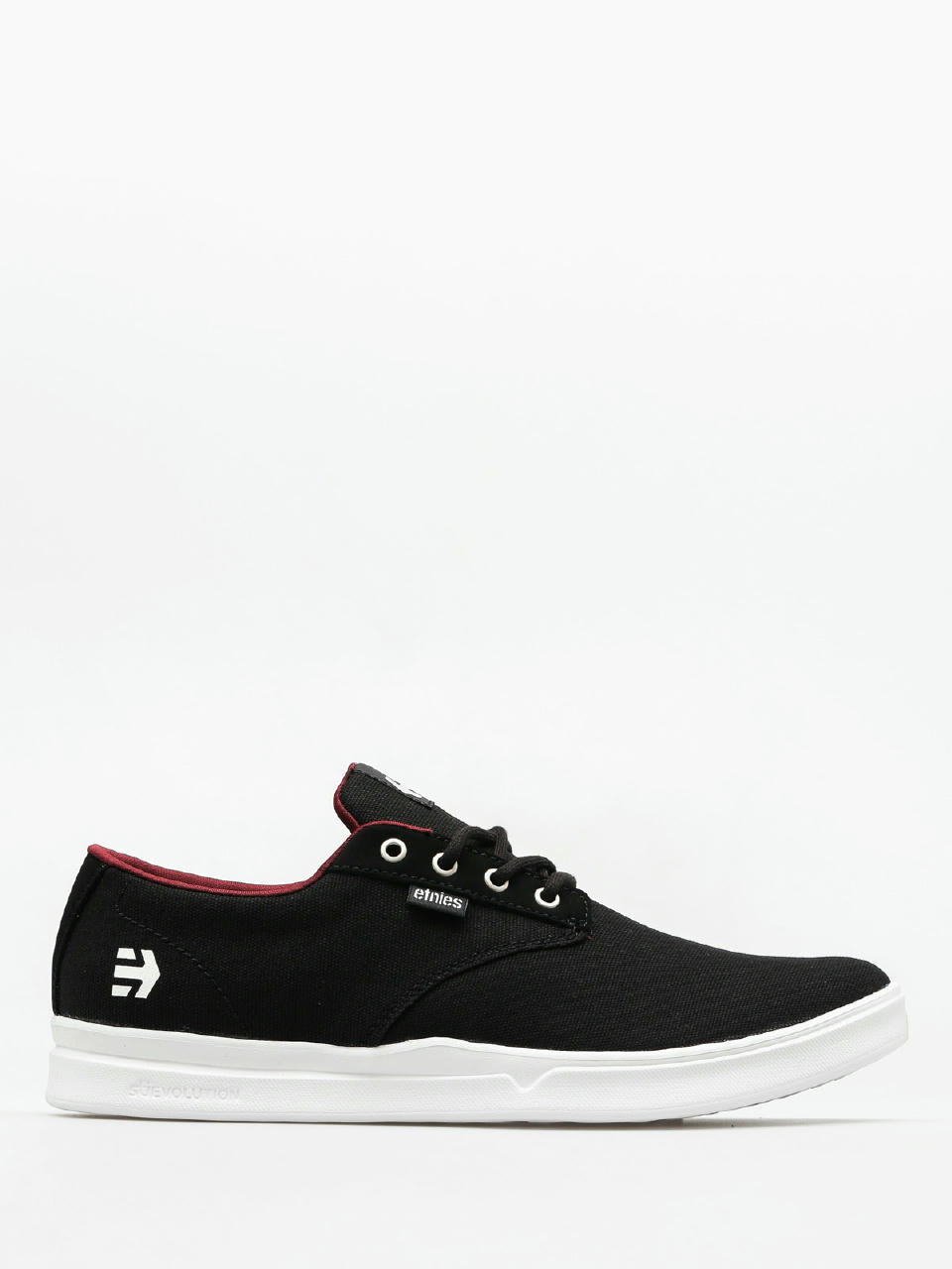 Pantofi Etnies Jameson SC (black/white/burgundy)