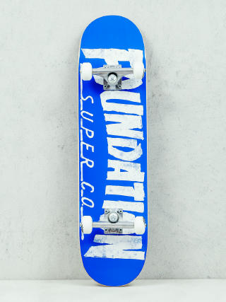 Skateboard Foundation Thrasher (blue/white)